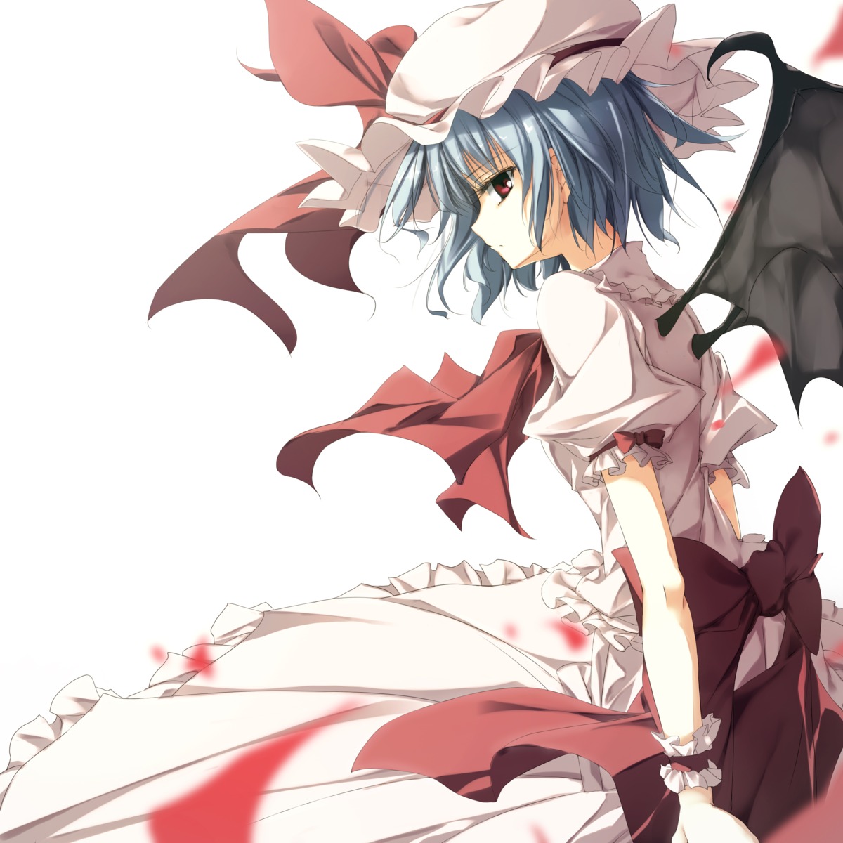 hirokazu_kine remilia_scarlet touhou wings