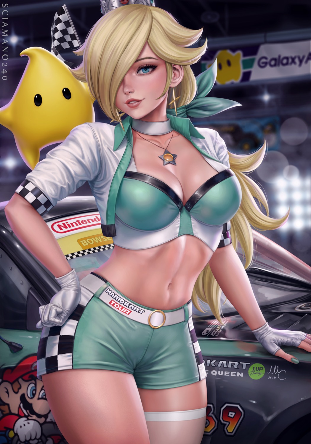 cleavage mario_bros. mirco_cabbia rosalina thighhighs