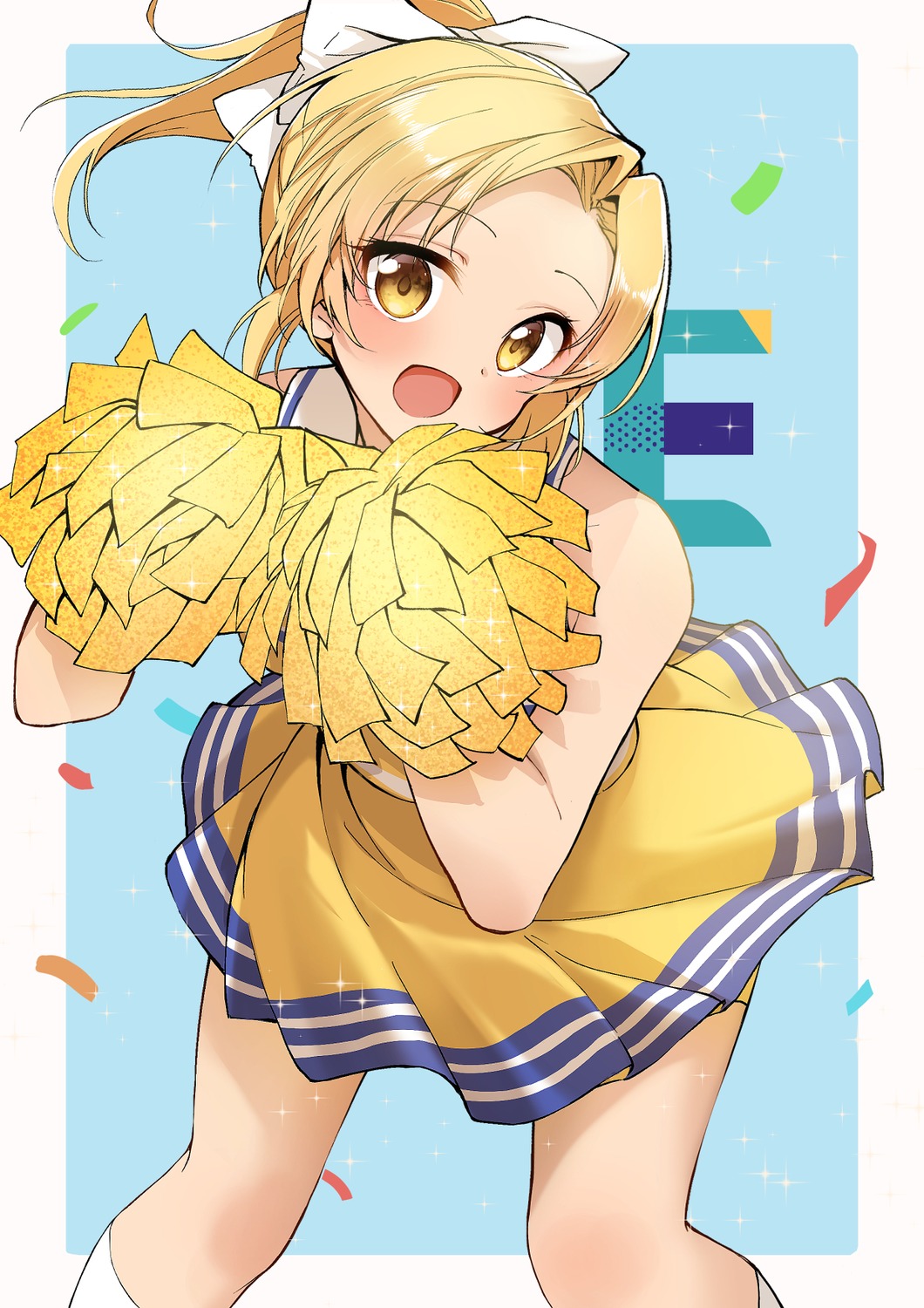 anima_yell! cheerleader kootee-on sawatari_uki