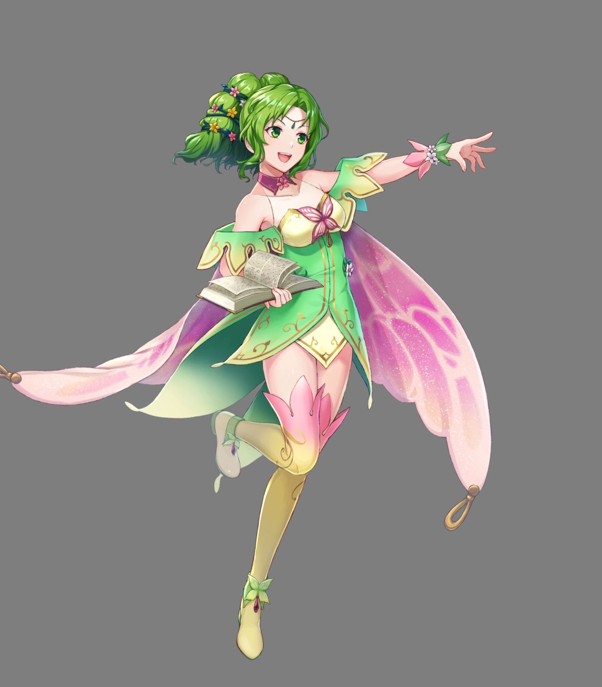 arachel dress fairy fire_emblem fire_emblem:_seima_no_kouseki nintendo tagme thighhighs wings