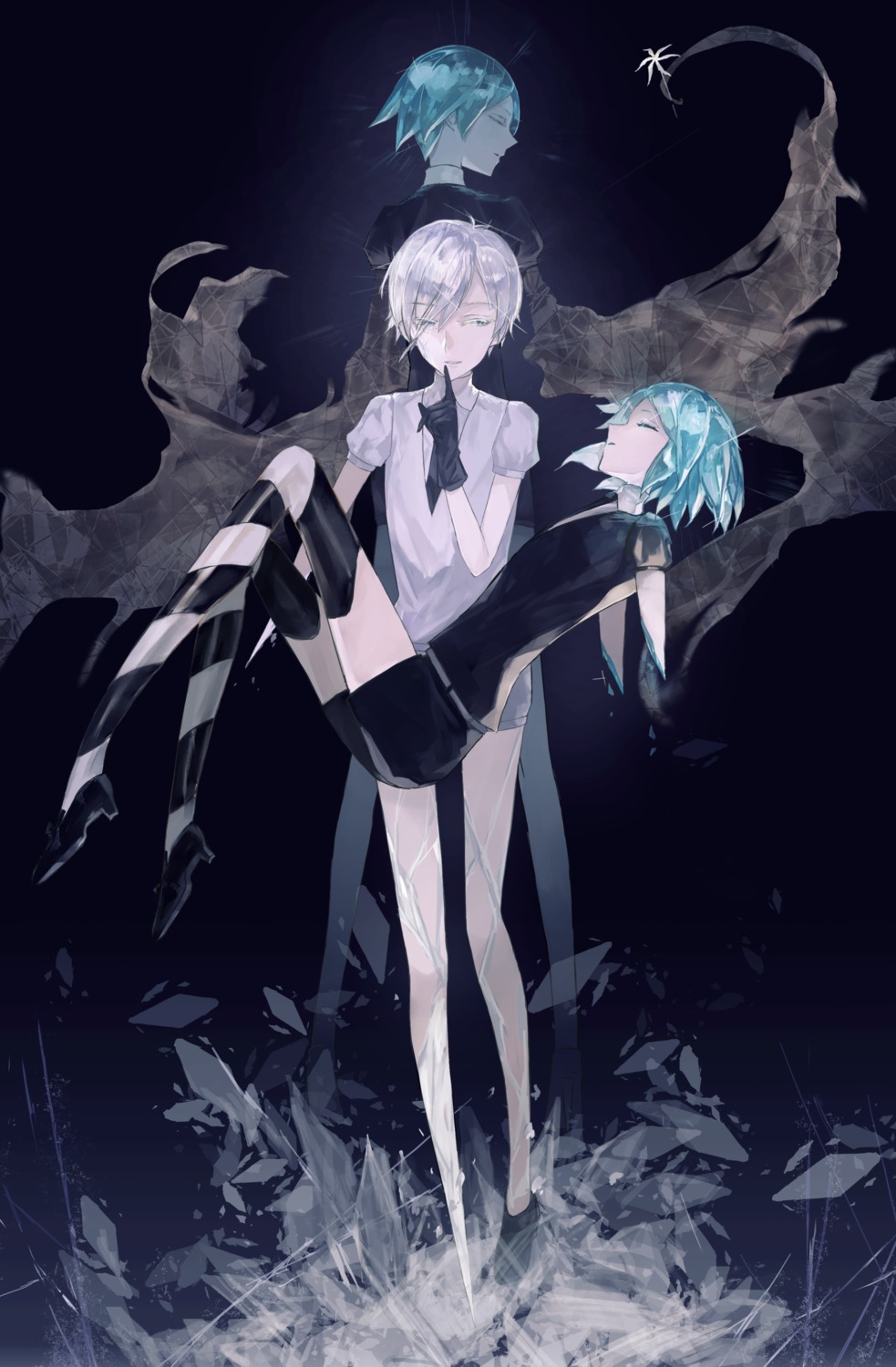 antarcticite houseki_no_kuni phosphophyllite thkani