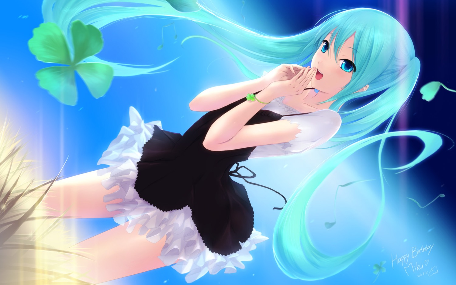 cait dress hatsune_miku vocaloid wallpaper