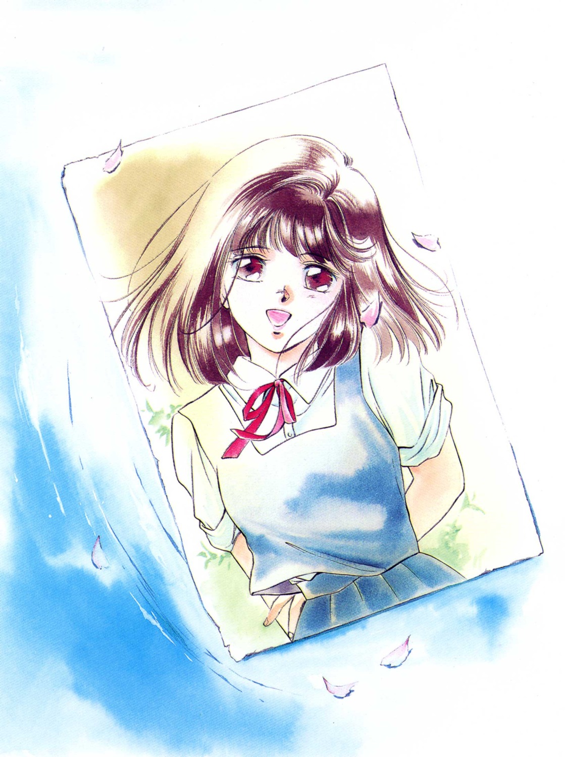 kakinouchi_narumi vampire_princess_yui watercolor