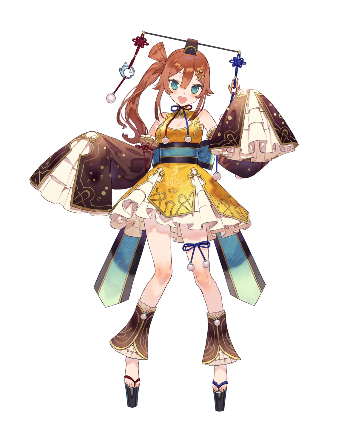 atelier atelier_sophie atelier_sophie_2 cleavage japanese_clothes koei_tecmo noco