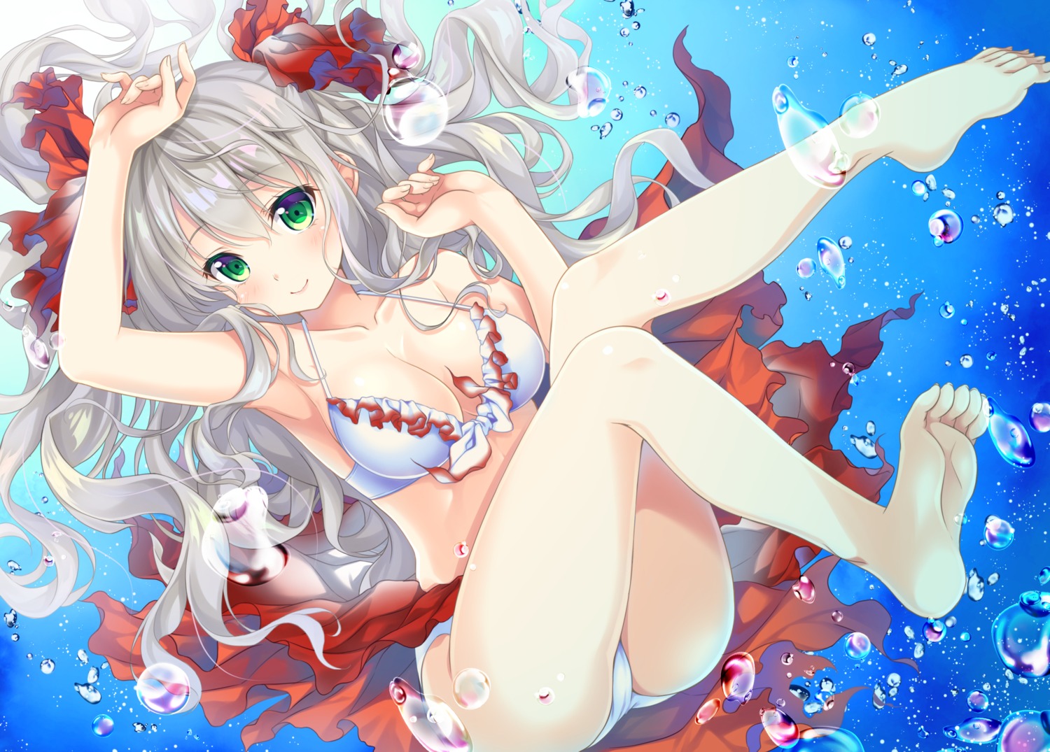 bikini cameltoe feet narumi_yuu swimsuits thong wet