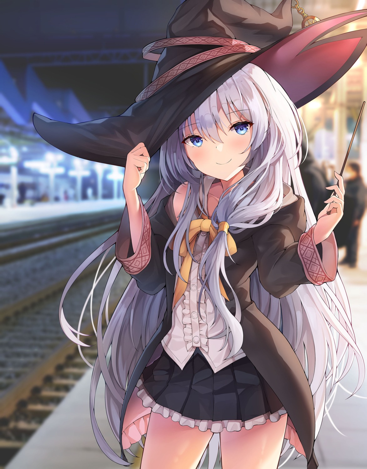 elaina_(majo_no_tabitabi) majo_no_tabitabi photo sob_(submar1089) weapon witch