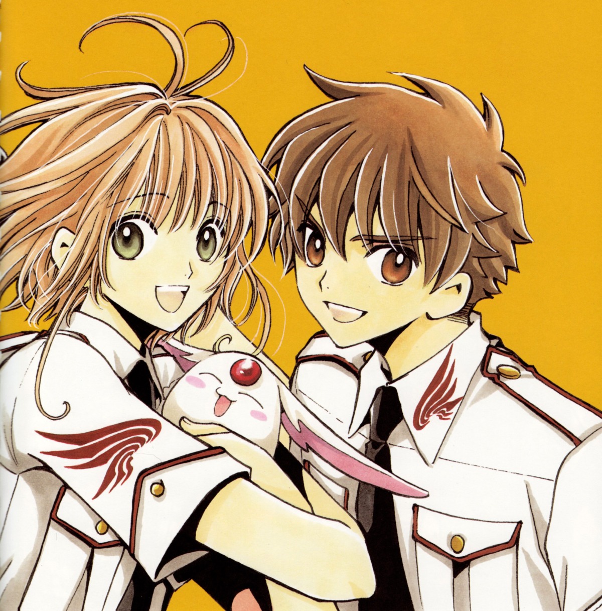 clamp kinomoto_sakura li_syaoran mokona tsubasa_reservoir_chronicle