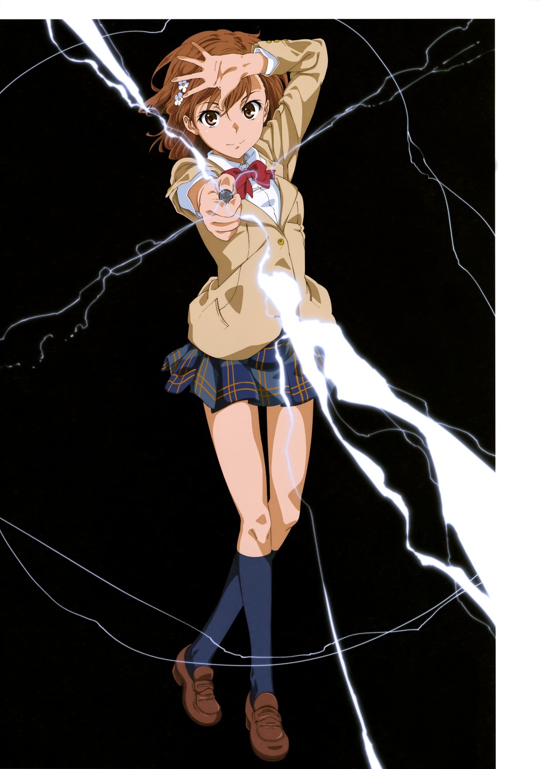 misaka_mikoto seifuku shibukawa_daisuke toaru_kagaku_no_railgun toaru_majutsu_no_index