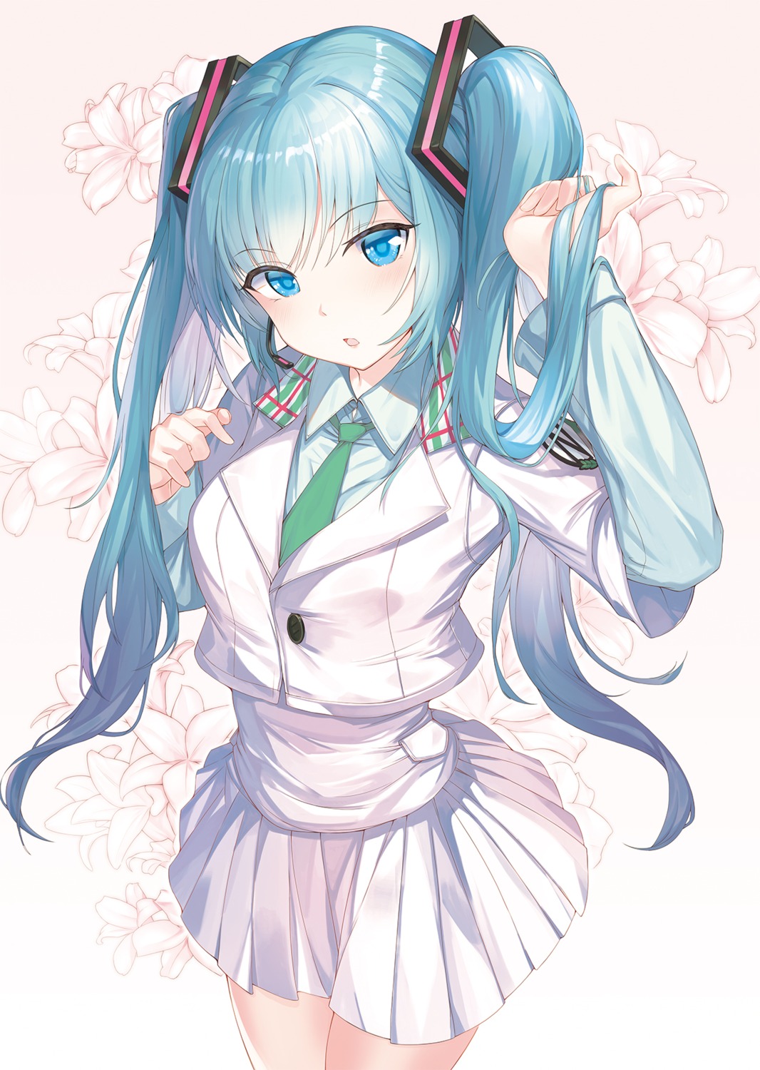 btraphen hatsune_miku seifuku vocaloid