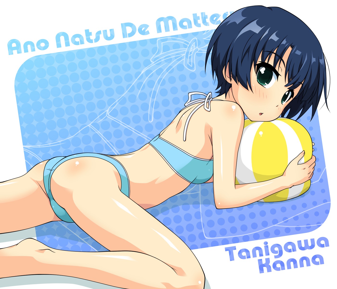 ano_natsu_de_matteru bikini k10k swimsuits tanigawa_kanna