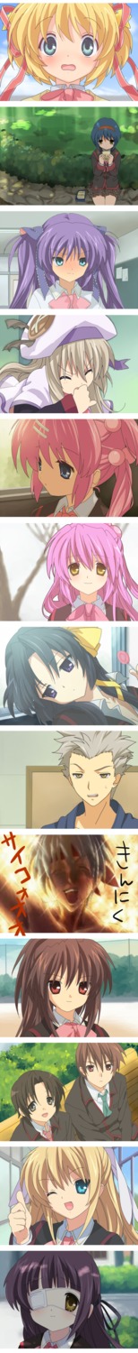 clannad eyepatch futaki_kanata inohara_masato kamikita_komari kurugaya_yuiko little_busters! miyazawa_kengo nishizono_mio noumi_kudryavka saigusa_haruka sakura_neko sasasegawa_sasami seifuku vector_trace