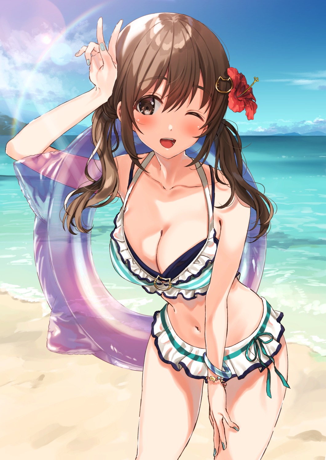 bikini cleavage kukiha palette_project swimsuits