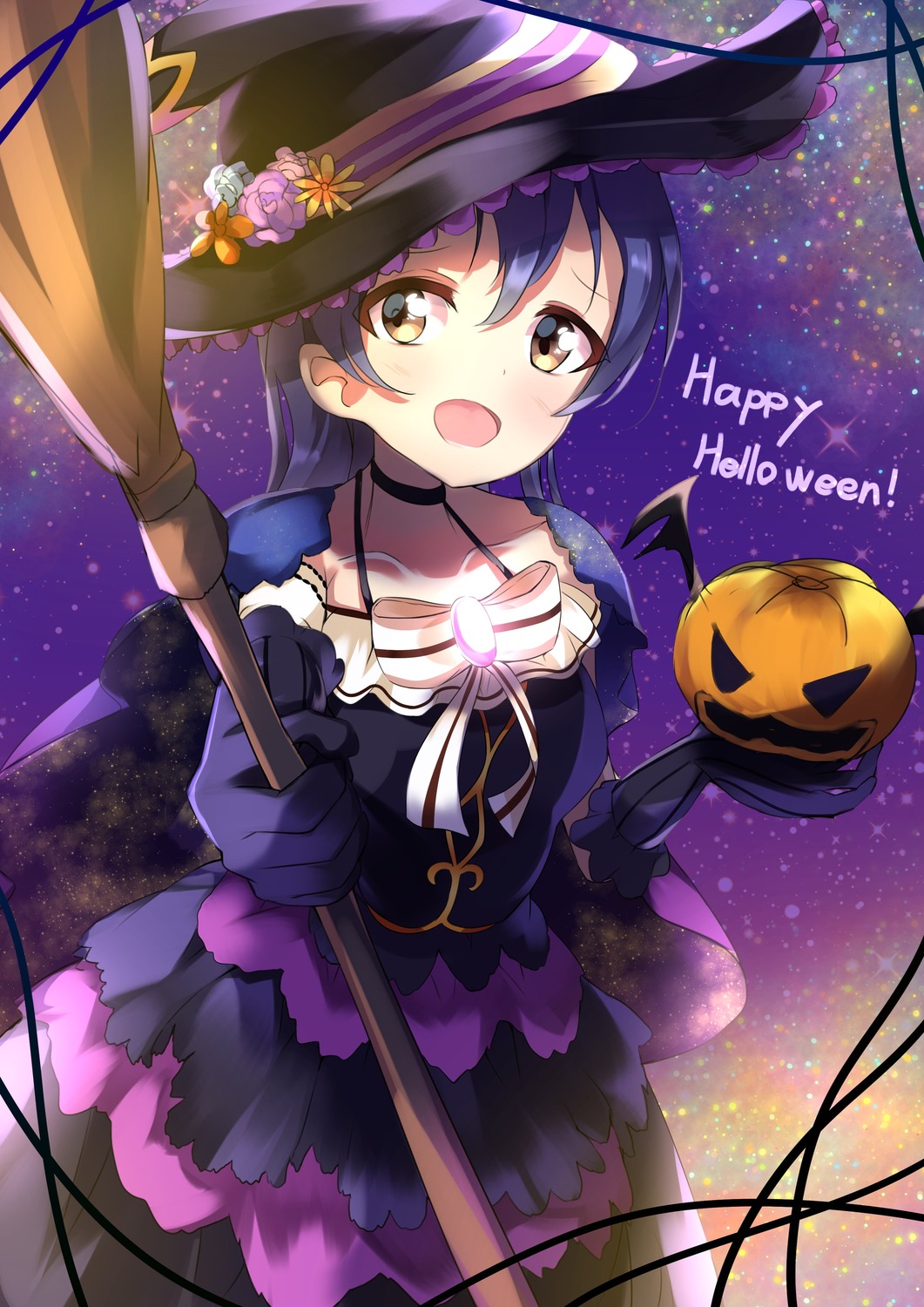 halloween love_live! nagisa_iori sonoda_umi witch