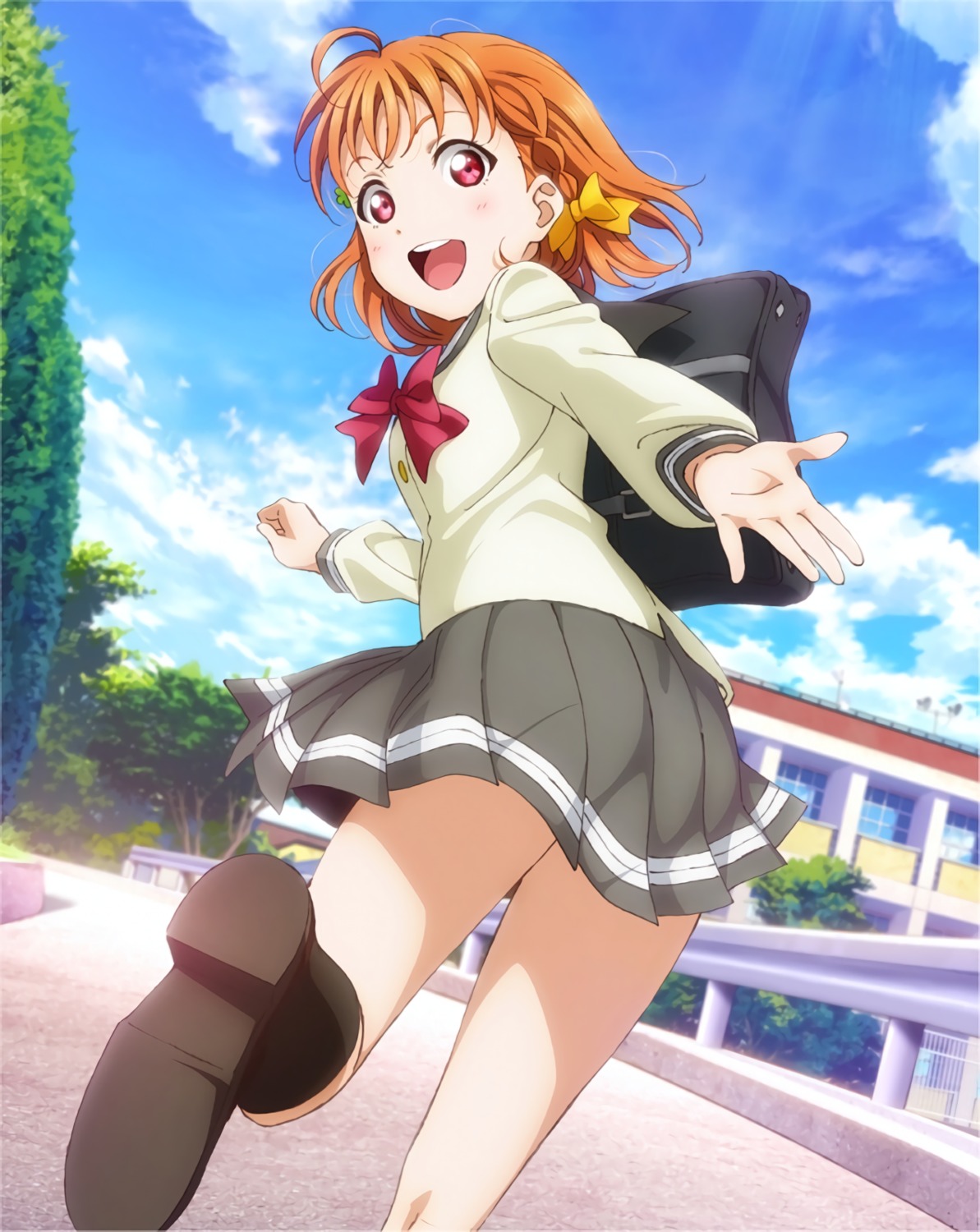 love_live!_sunshine!! seifuku takami_chika