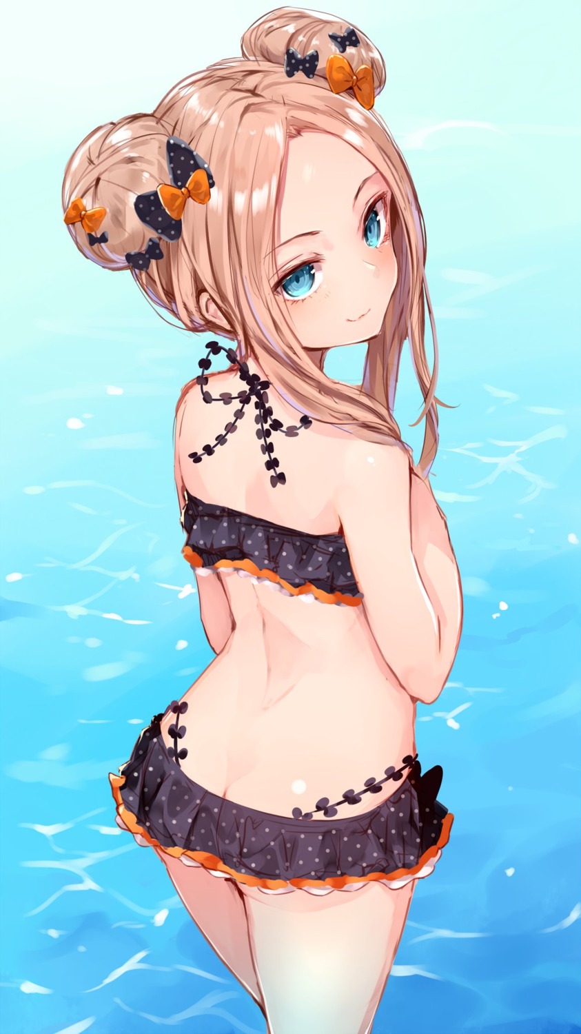 abigail_williams_(fate) ass bikini fate/grand_order sukemyon swimsuits