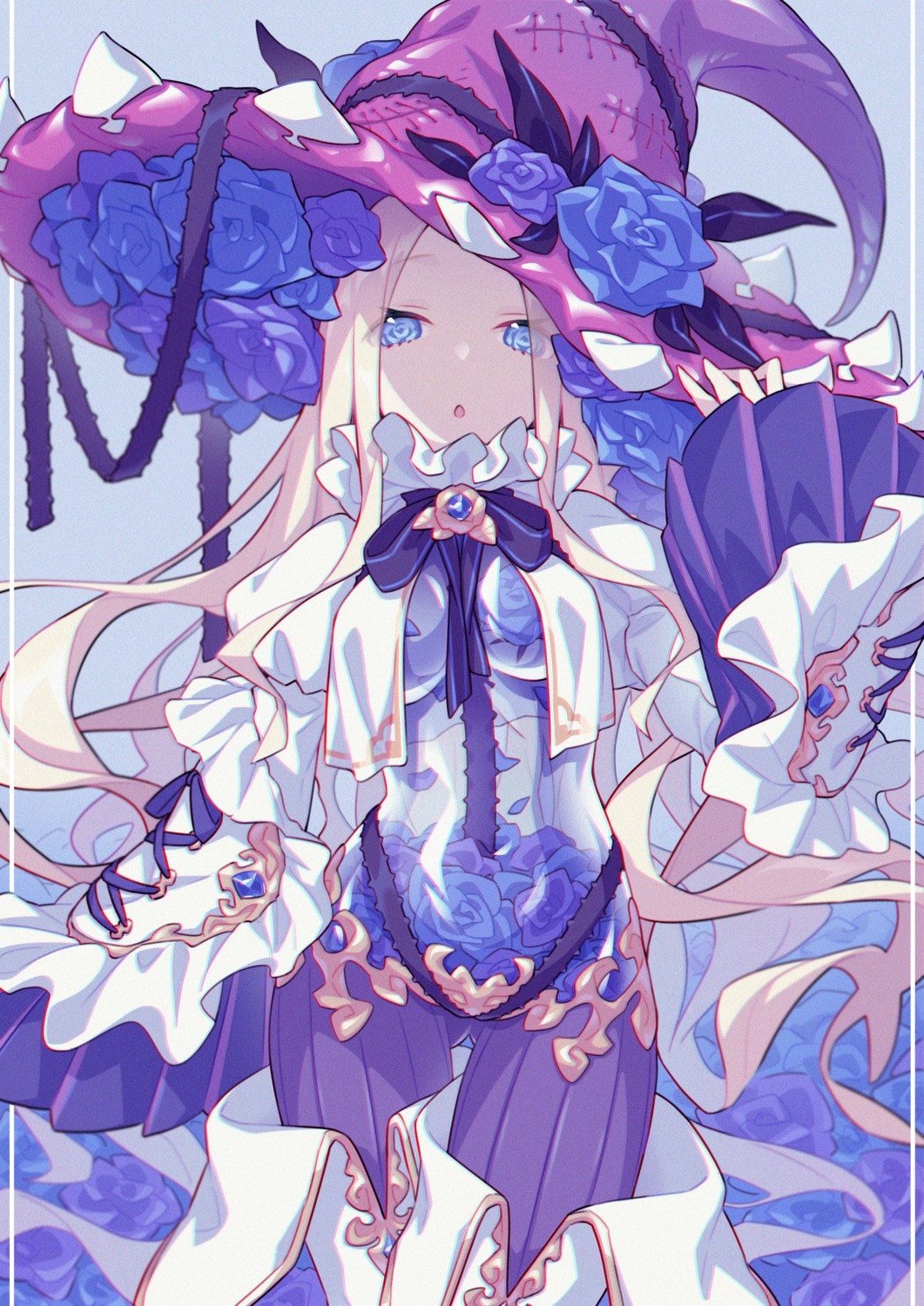 abigail_williams_(fate) fate/grand_order pantyhose tewo_(tewowet) thighhighs witch