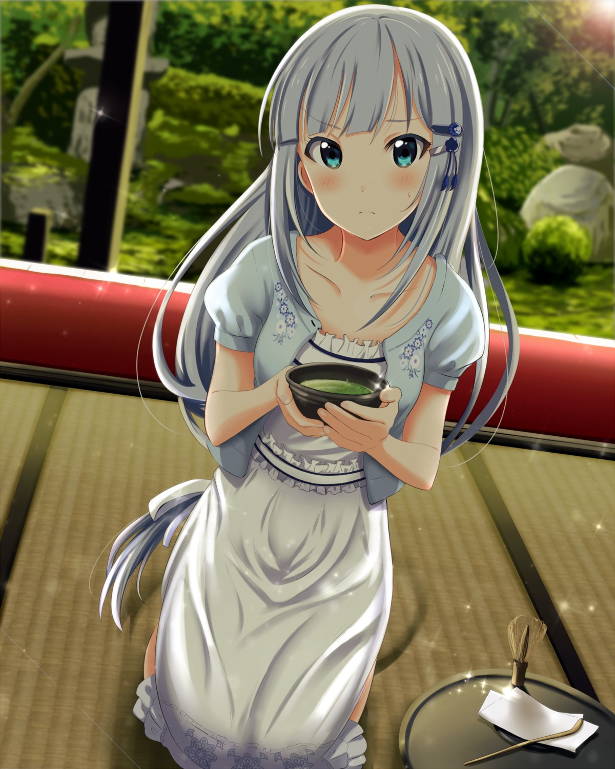 dress shiokazunoko shiraishi_tsumugi the_idolm@ster the_idolm@ster_million_live! the_idolm@ster_million_live!_theater_days