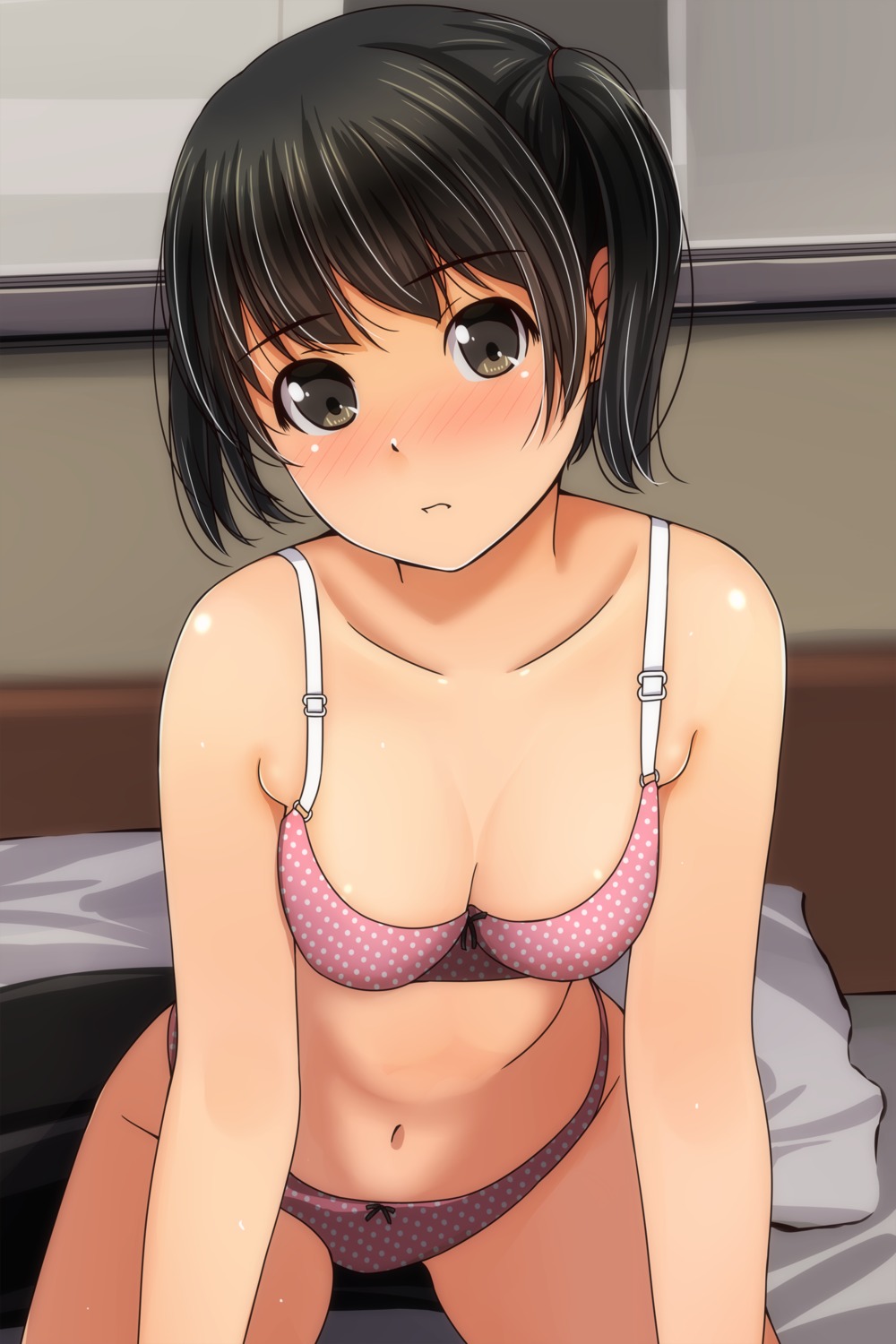 bra cleavage matsunaga_kouyou pantsu