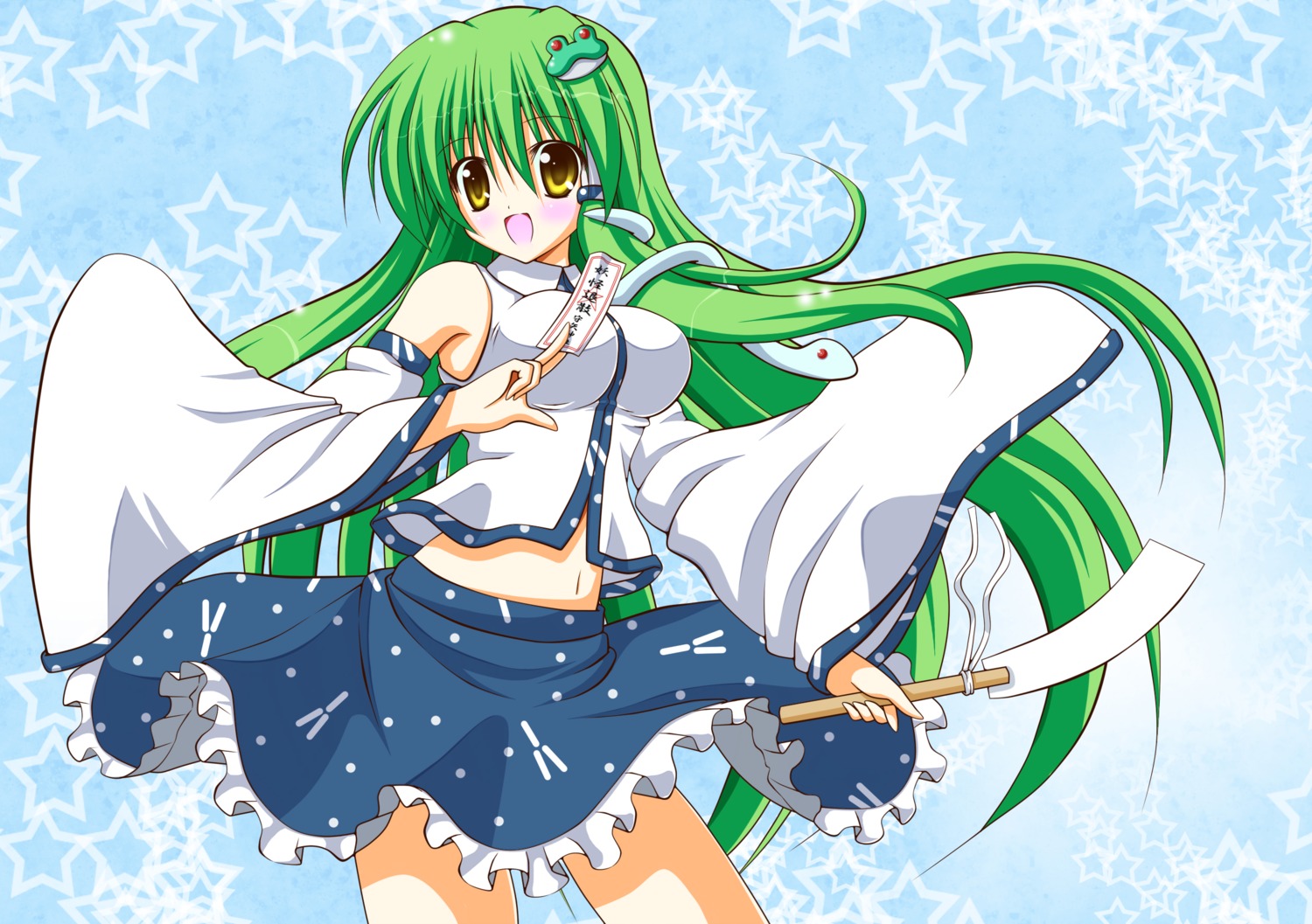 kochiya_sanae shin_osada touhou