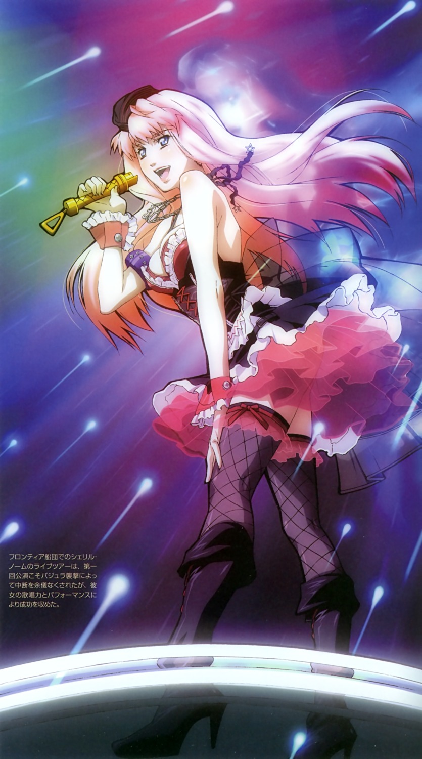 macross macross_frontier overfiltered sheryl_nome thighhighs