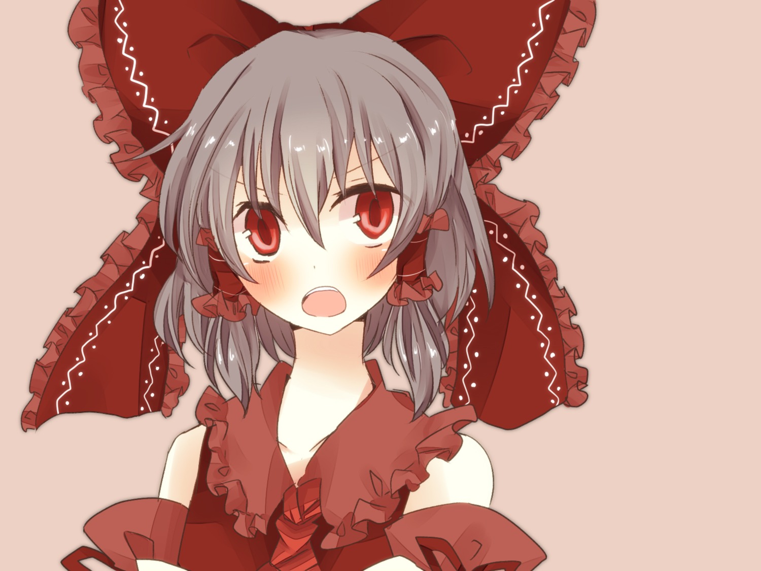 hakurei_reimu pasutel touhou wallpaper