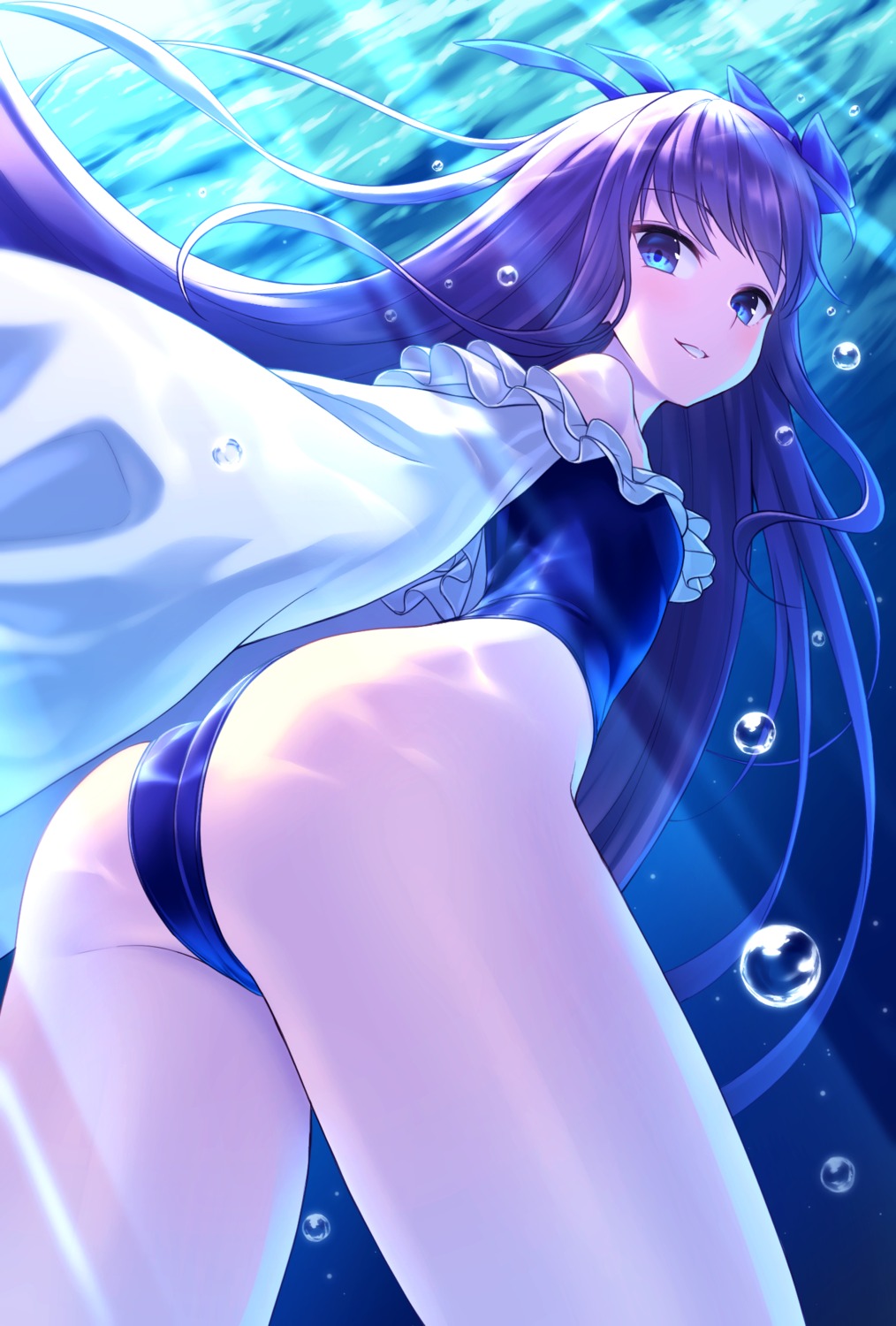 ass fate/grand_order meltryllis swimsuits tomo_(tmtm_mf_mf)