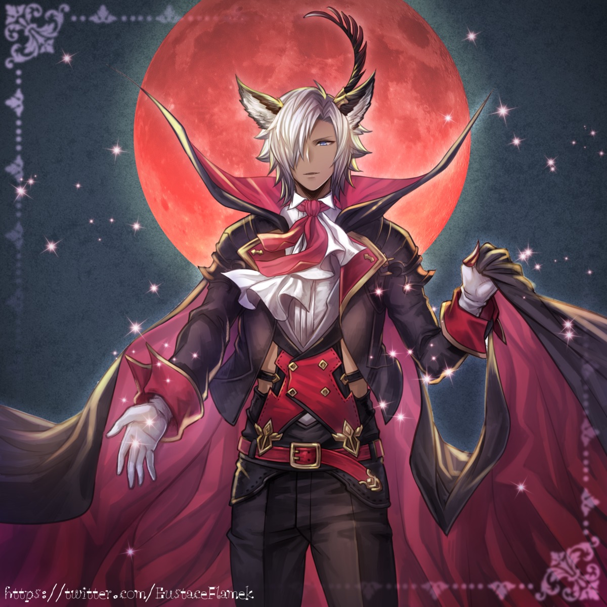 animal_ears eustace_(granblue_fantasy) granblue_fantasy male pointy_ears yusunoinu