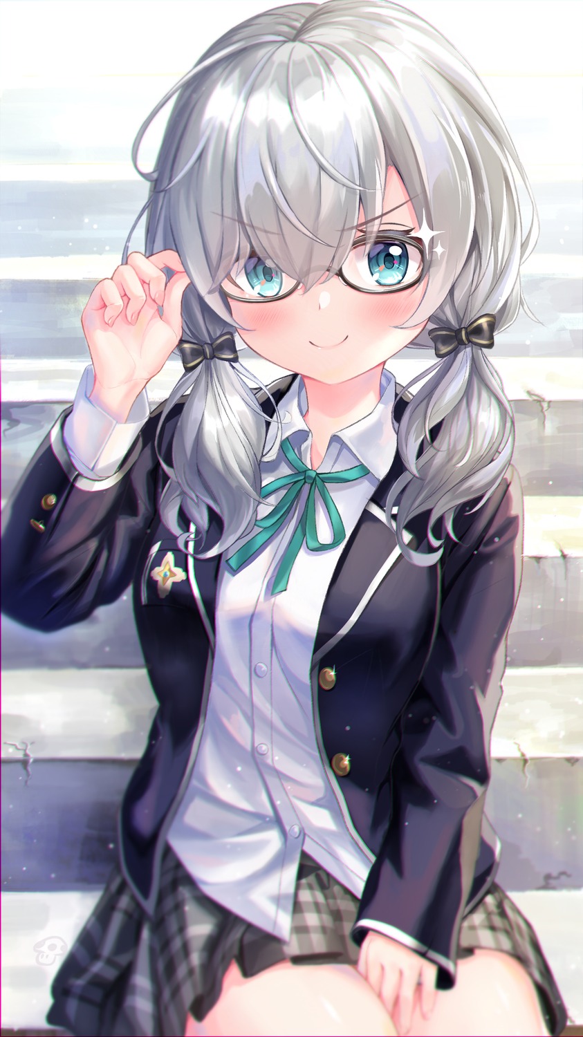 ars_almal megane nijisanji seifuku yutakateru