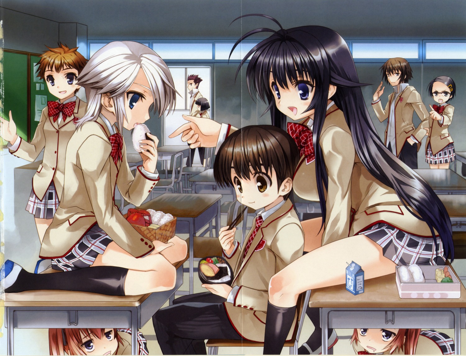 koin kanokon asahina akane ezomori nozomu kiriyama omi minamoto chizuru min...