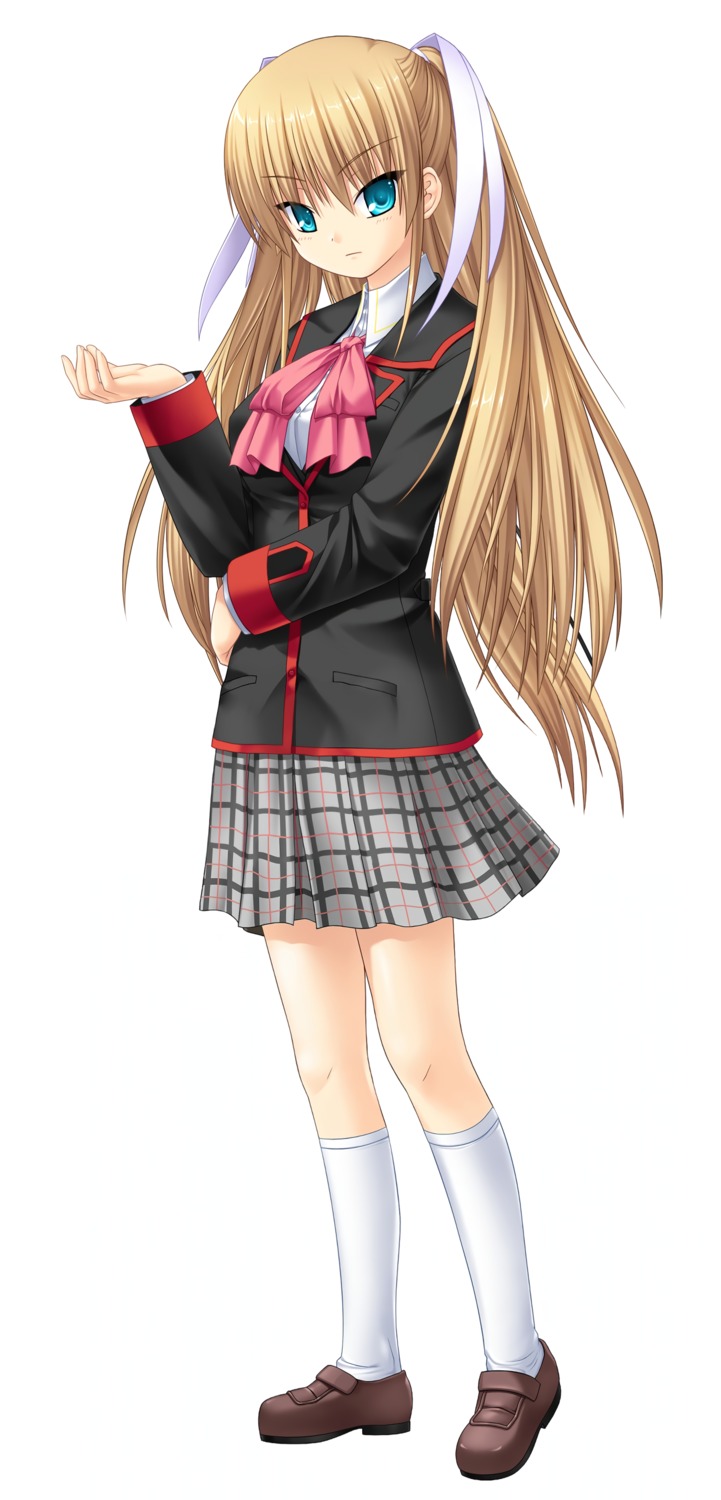 key little_busters! na-ga seifuku tokido_saya