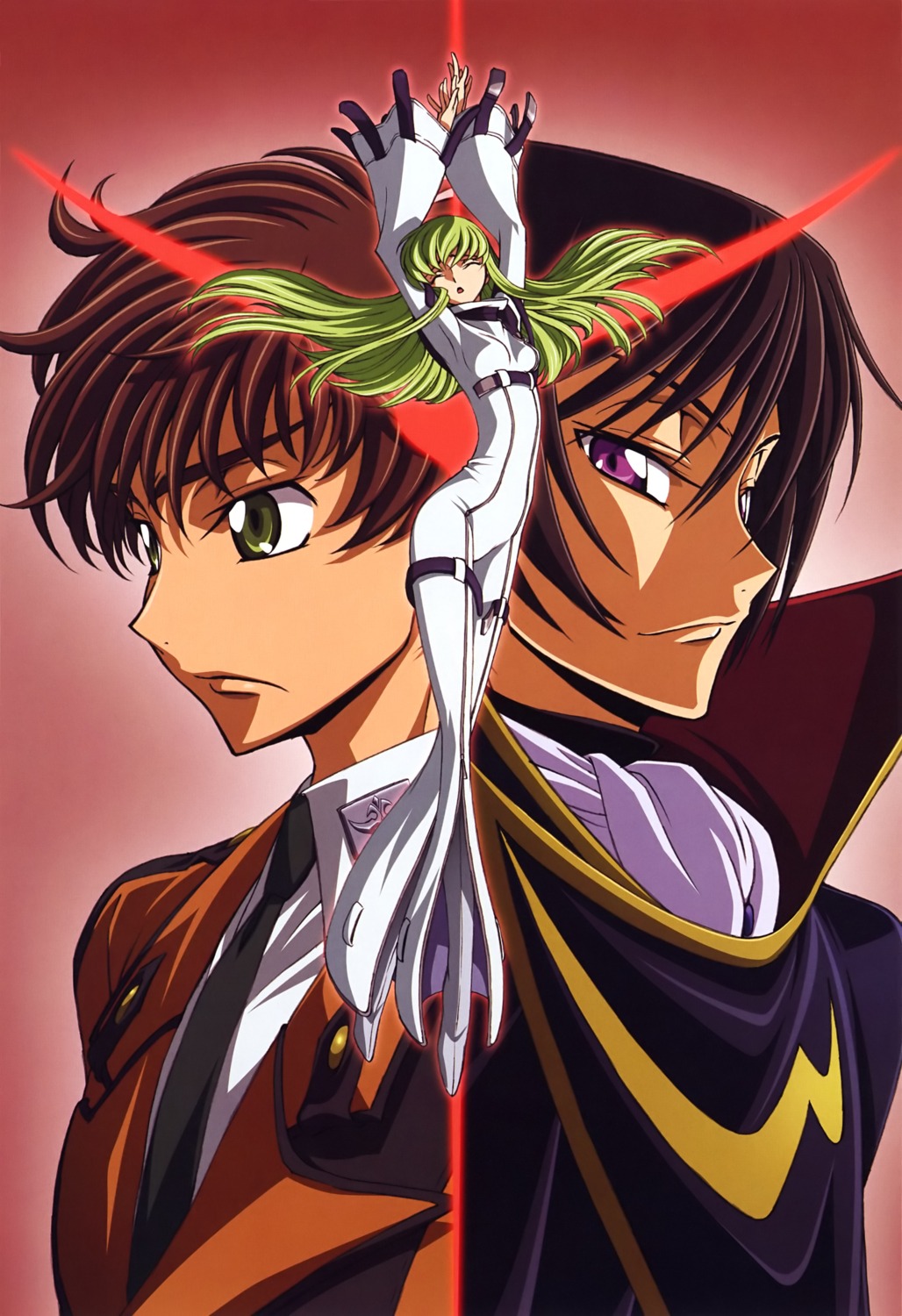 c.c. code_geass kimura_takahiro kururugi_suzaku lelouch_lamperouge