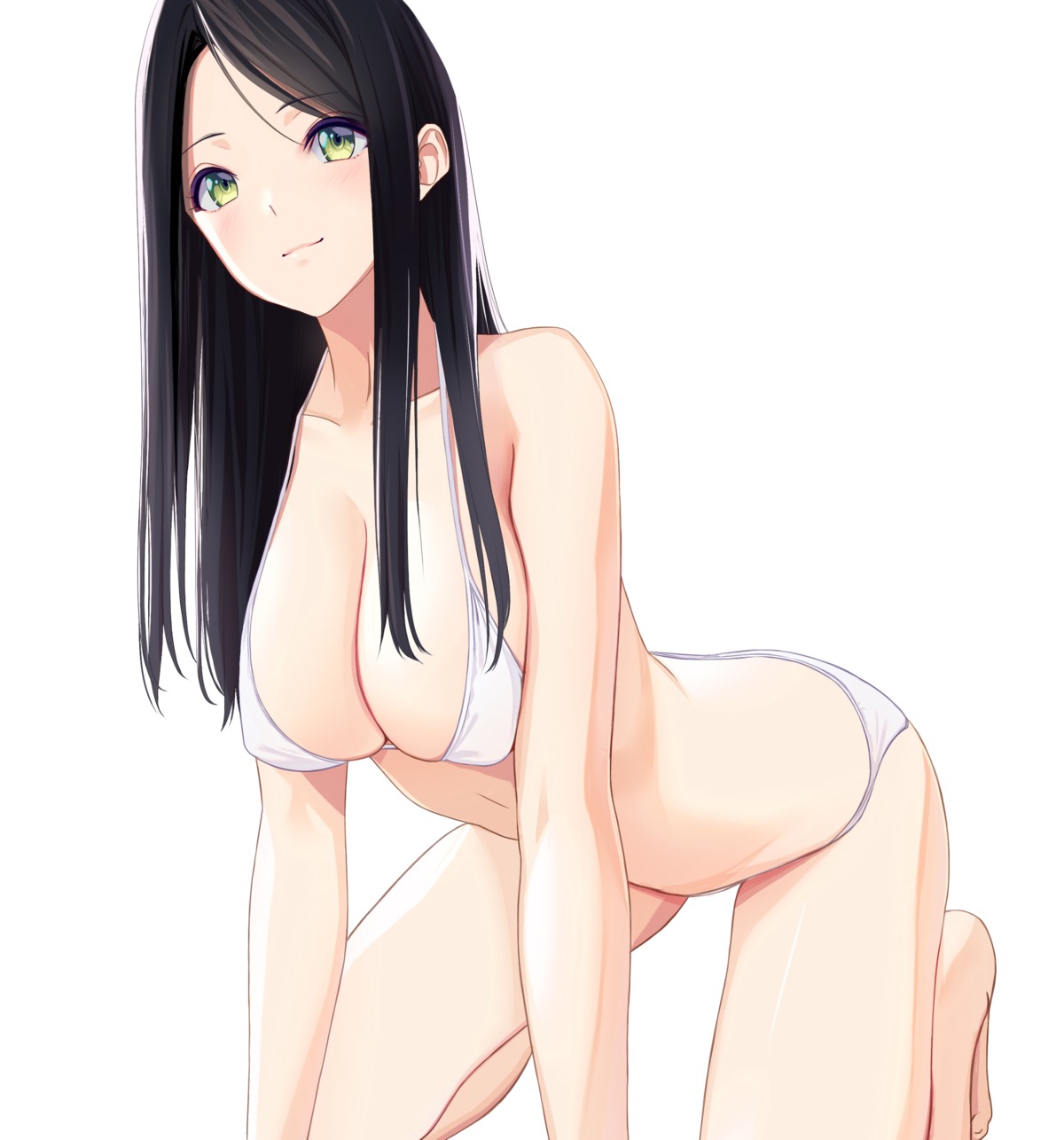artist_revision bikini erect_nipples marui_koishi swimsuits