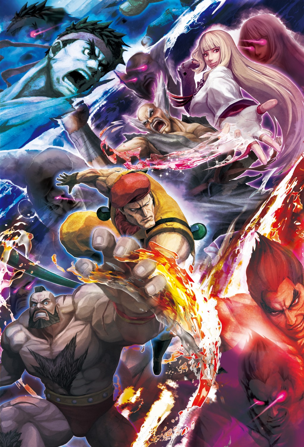 crossover street_fighter street_fighter_x_tekken tekken