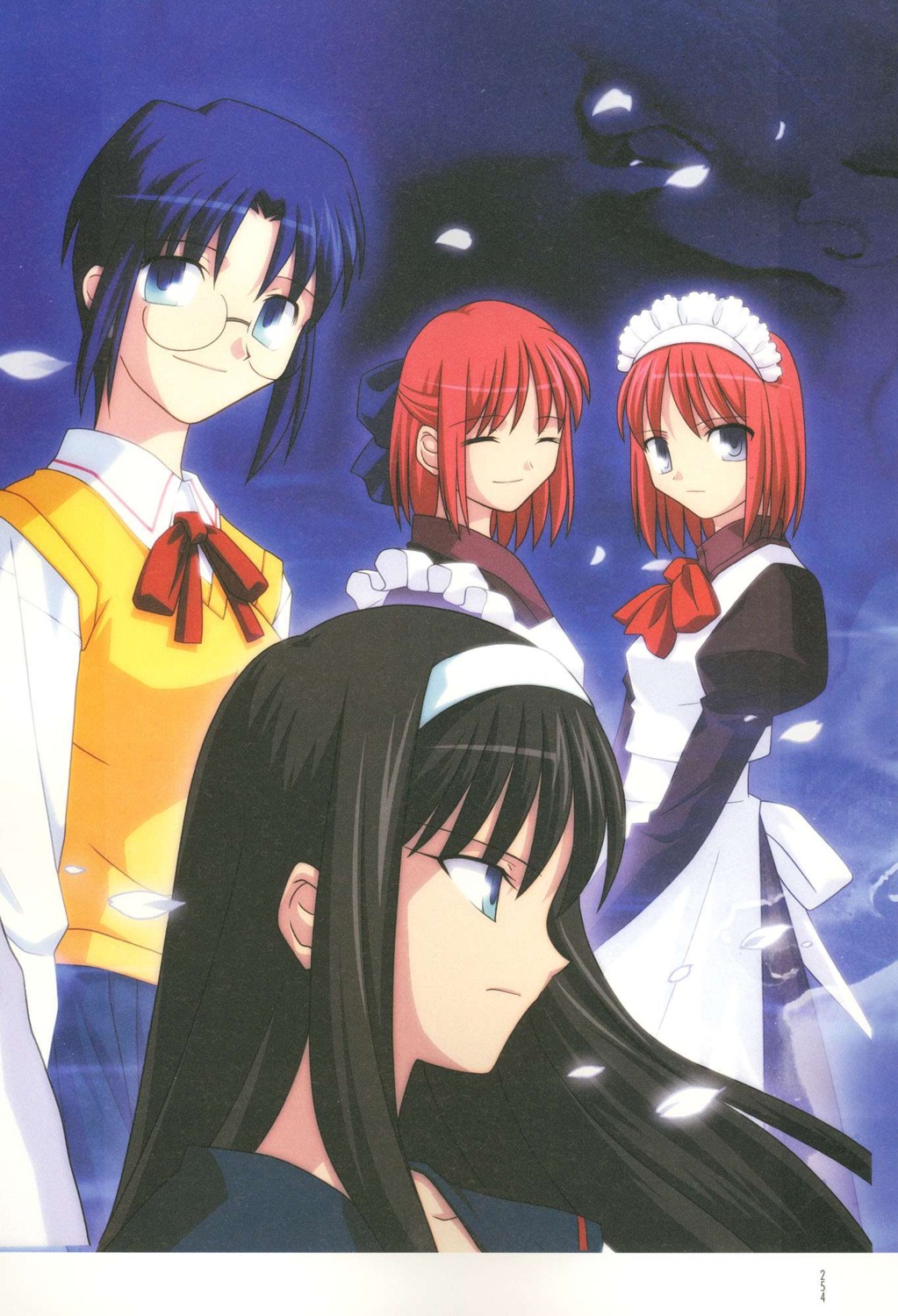 ciel hisui kohaku takeuchi_takashi toono_akiha tsukihime type-moon