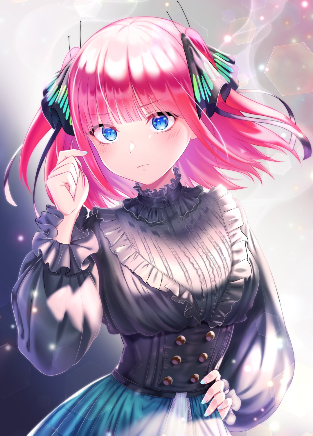 5-toubun_no_hanayome gothic_lolita gushi lolita_fashion nakano_nino