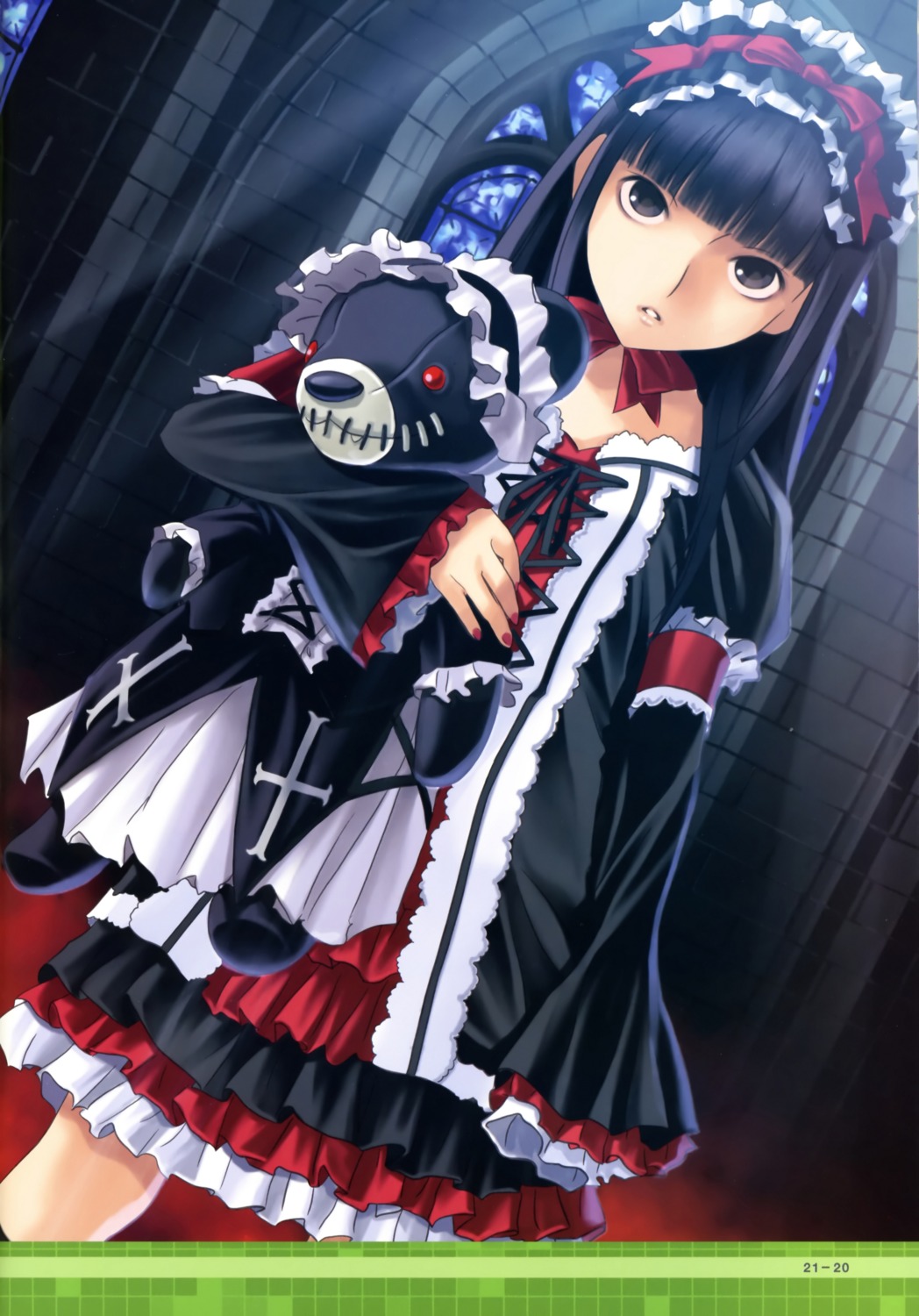 gothic_lolita kobayakawa_rinko lolita_fashion love_plus mino_taro