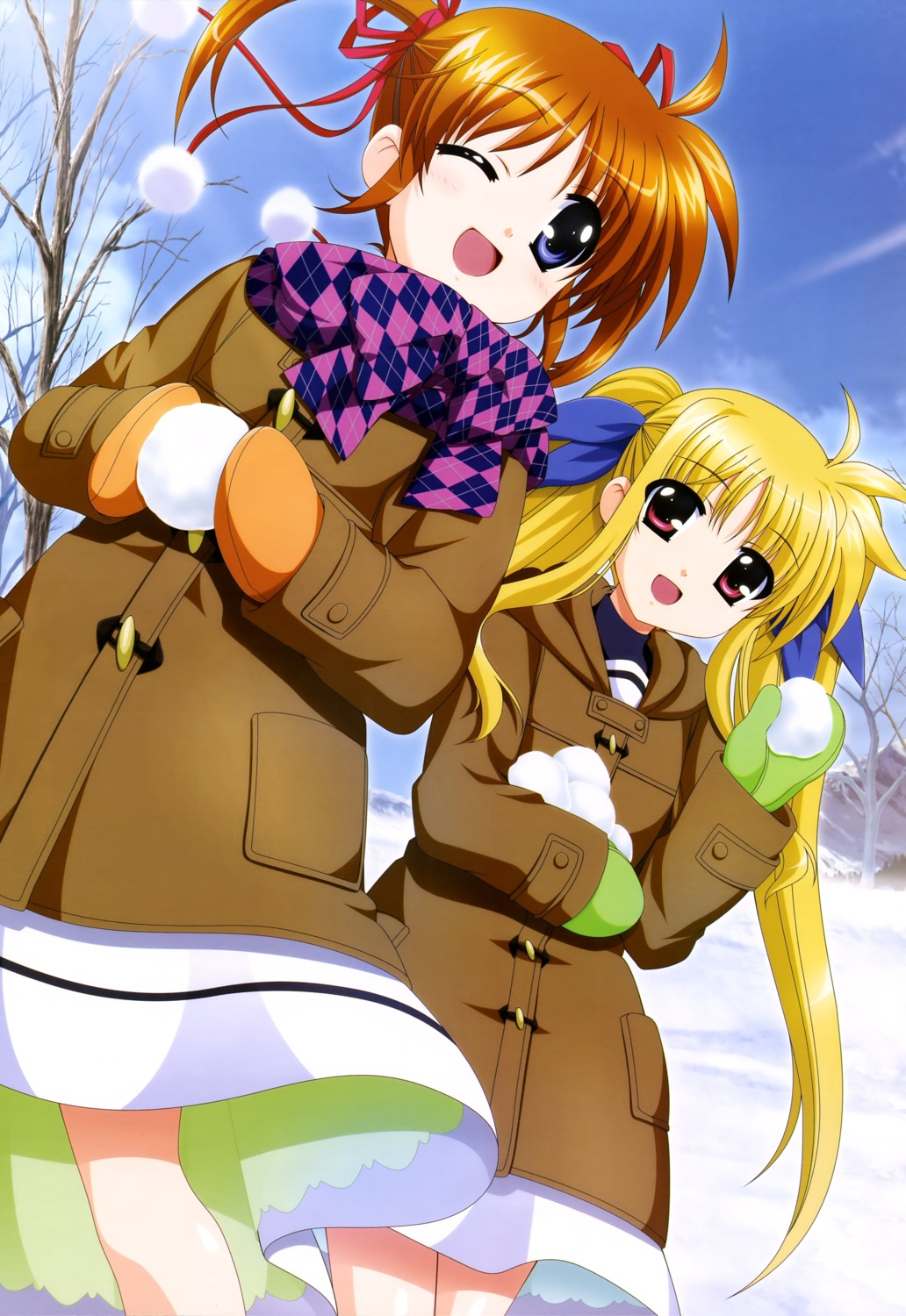 fate_testarossa higa_yukari mahou_shoujo_lyrical_nanoha takamachi_nanoha