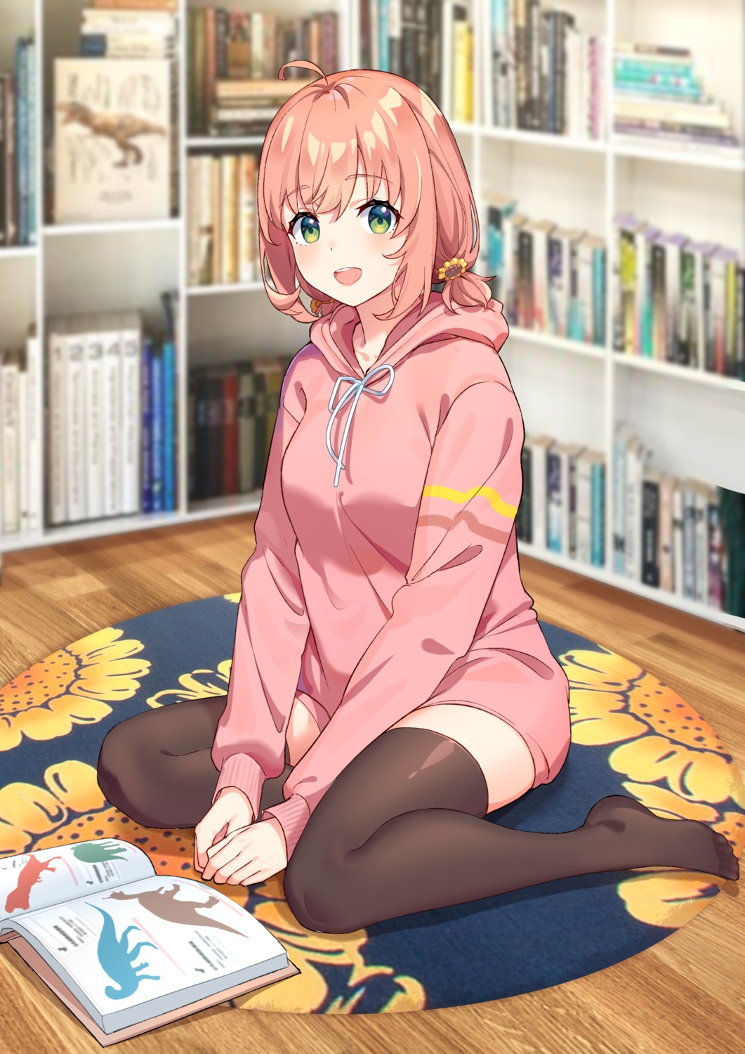 honma_himawari kongbai nijisanji nijisanji_gamers thighhighs