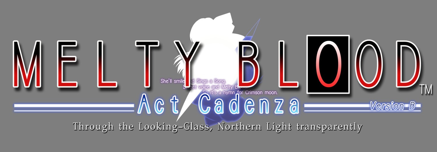 logo melty_blood transparent_png tsukihime type-moon vector_trace