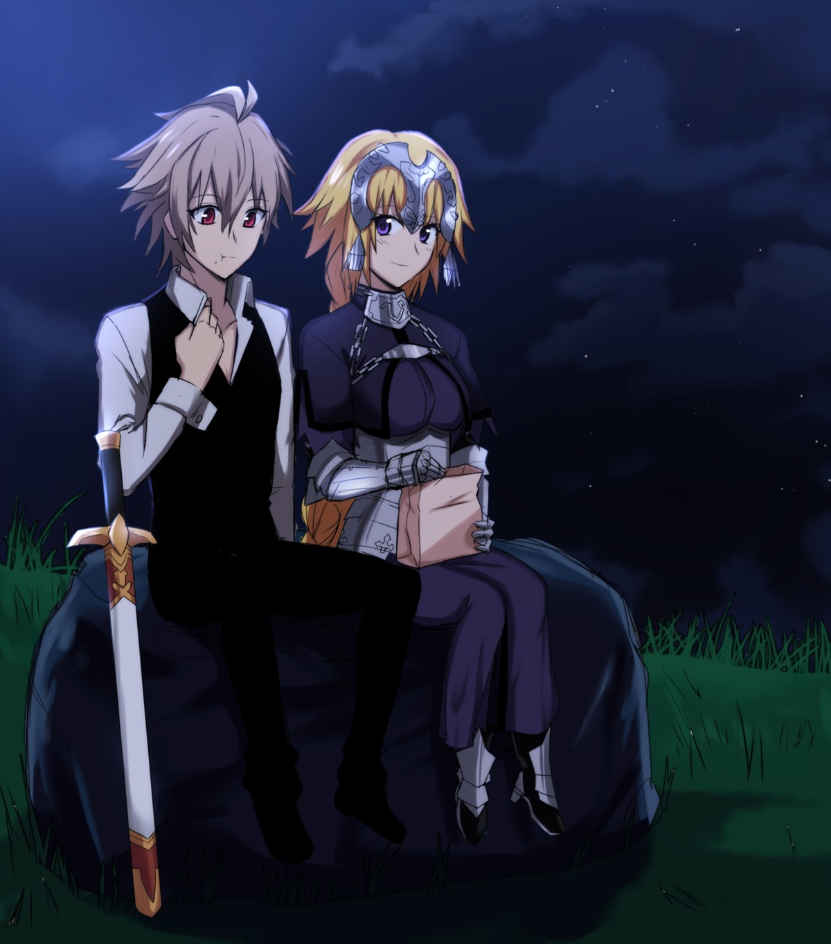 nyorotono fate/apocrypha fate/stay night jeanne d'arc jeanne d'arc ...