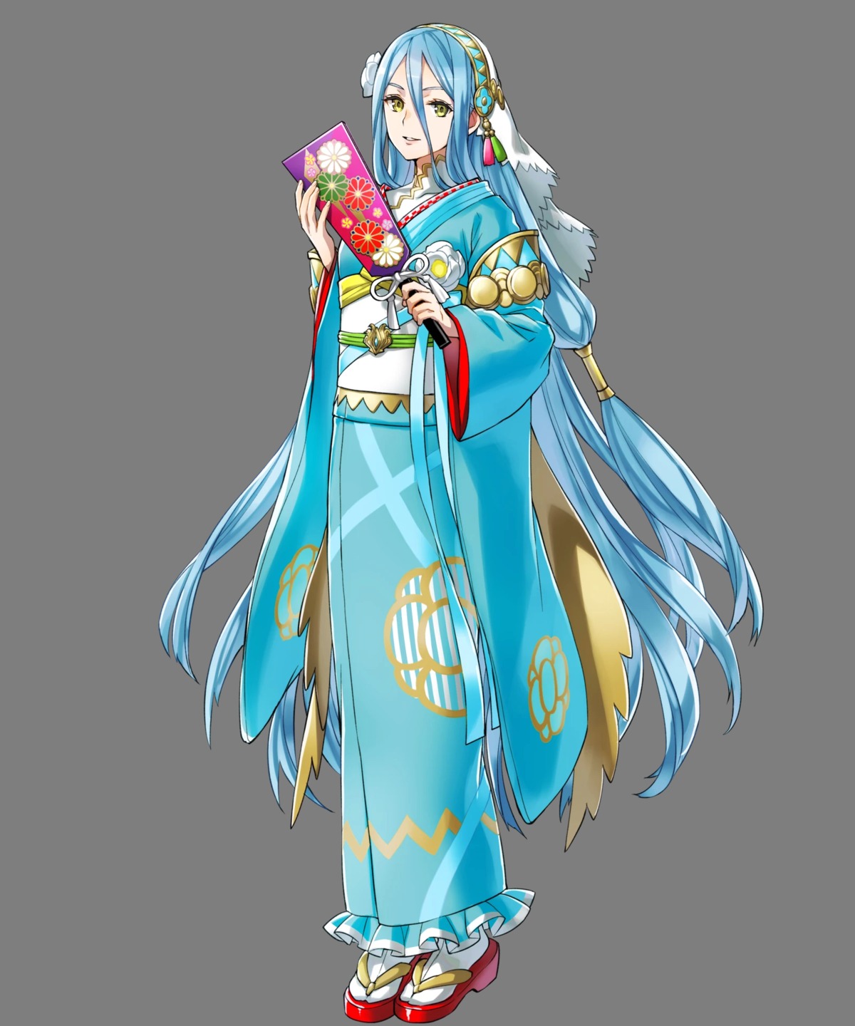 aqua_(fire_emblem) fire_emblem fire_emblem_heroes fire_emblem_if kaya8 kimono nintendo transparent_png