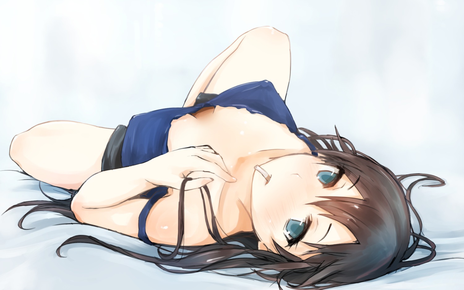 arakure cleavage erect_nipples hiratsuka_shizuka smoking yahari_ore_no_seishun_lovecome_wa_machigatteiru.