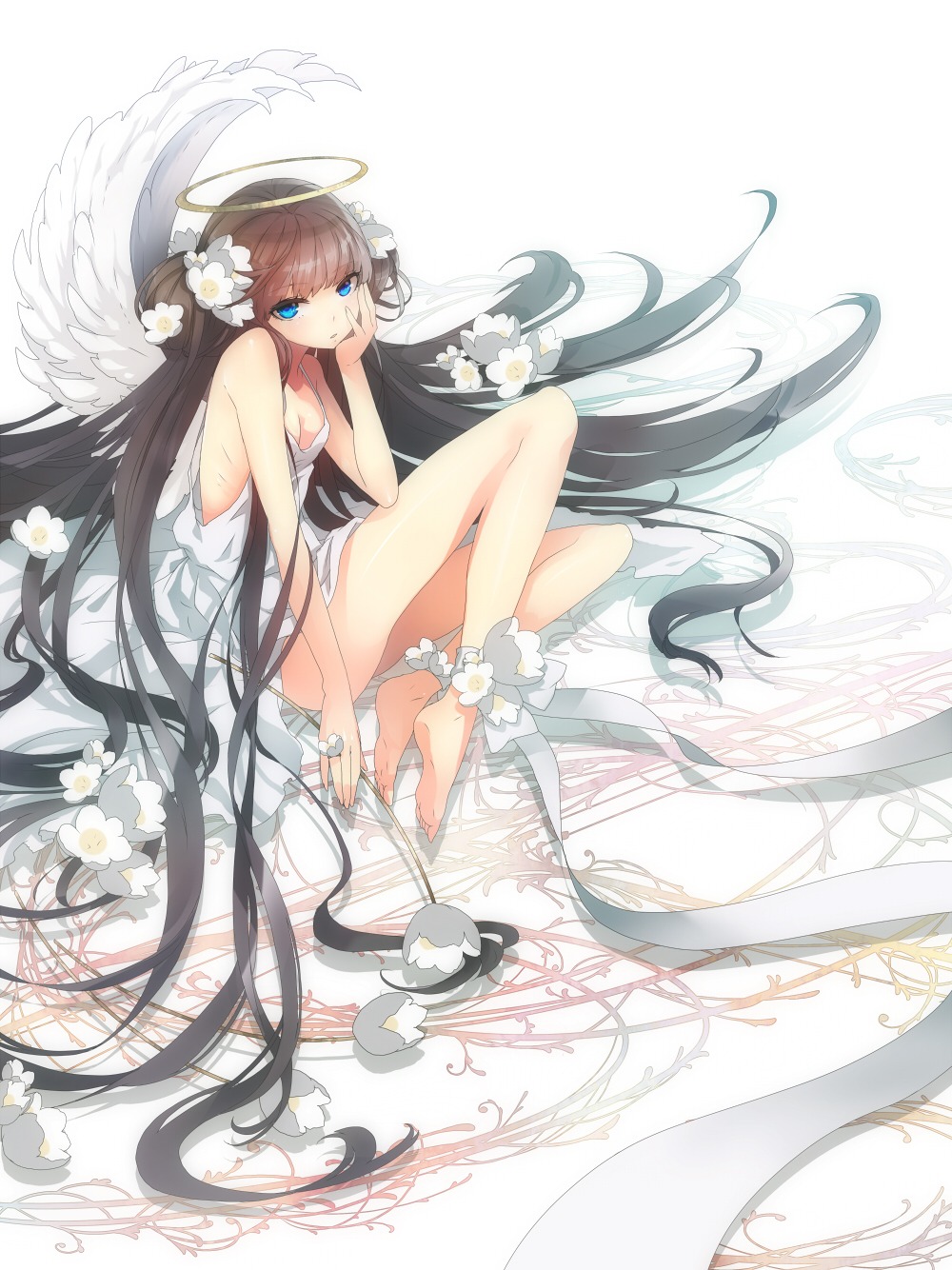 angel dress wings zerokichi