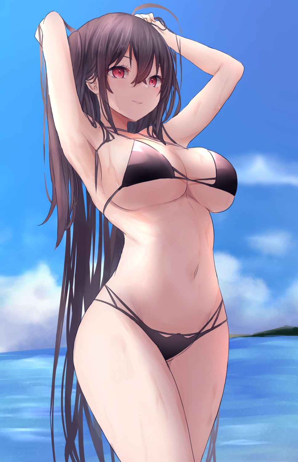 azur_lane bikini swimsuits taihou_(azur_lane) yuuki_shuri