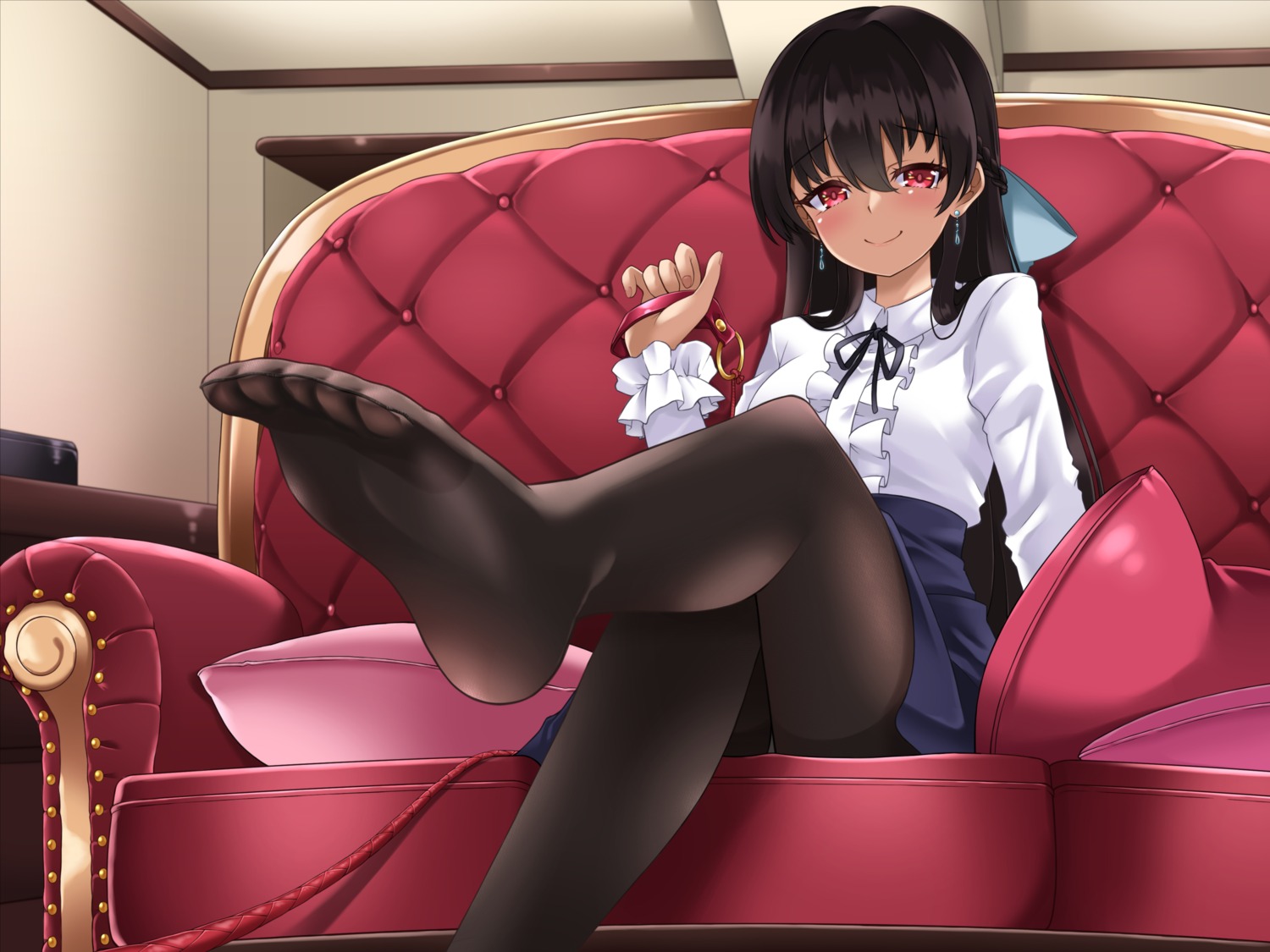 feet pantsu pantyhose sioyudegin skirt_lift