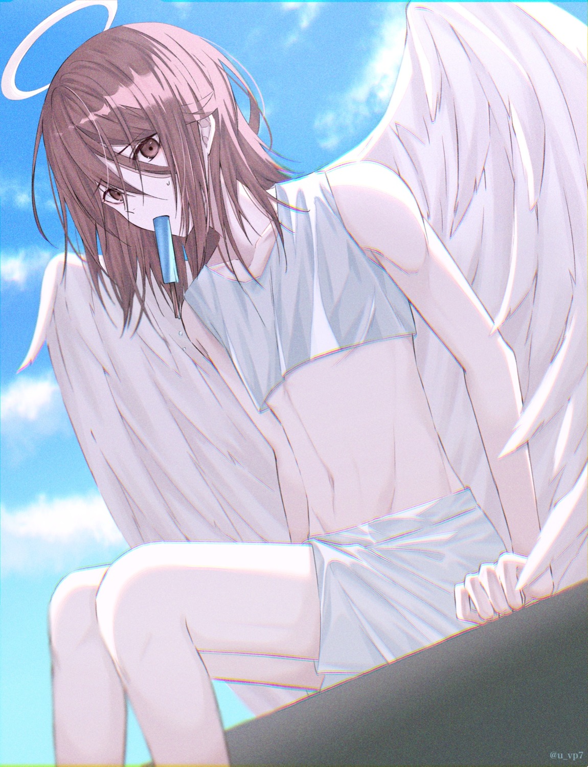 angel angel_devil_(chainsaw_man) chainsaw_man u_vp7 wings