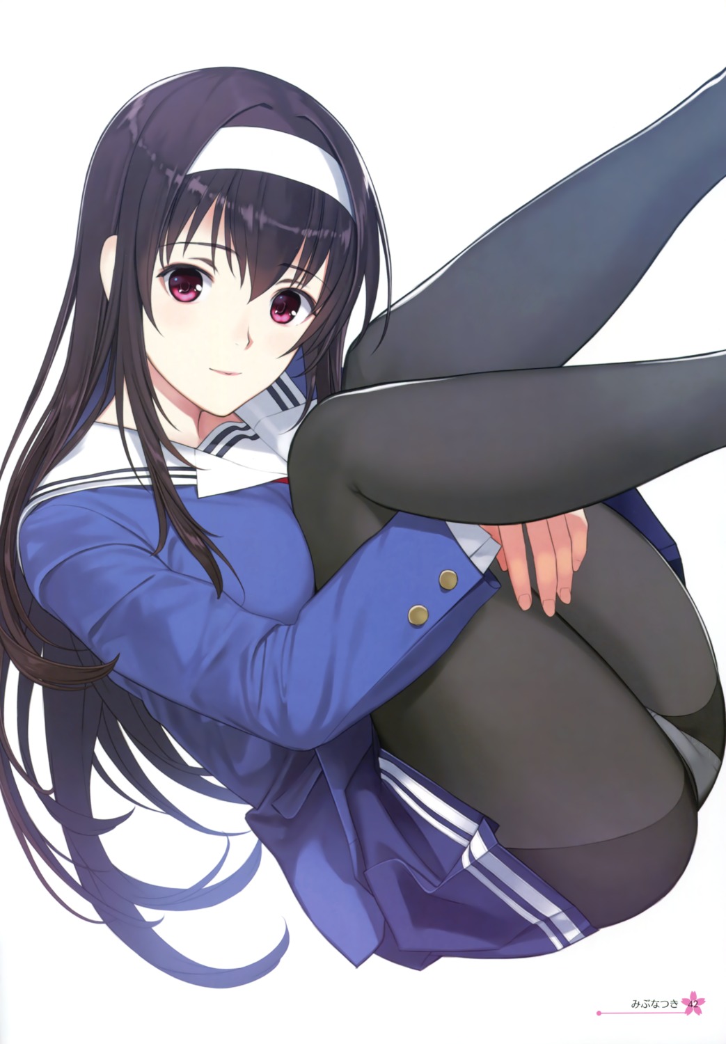 kasumigaoka_utaha mibu_natsuki pantsu pantyhose saenai_heroine_no_sodatekata saenai_heroine_no_sodatekata_flat seifuku