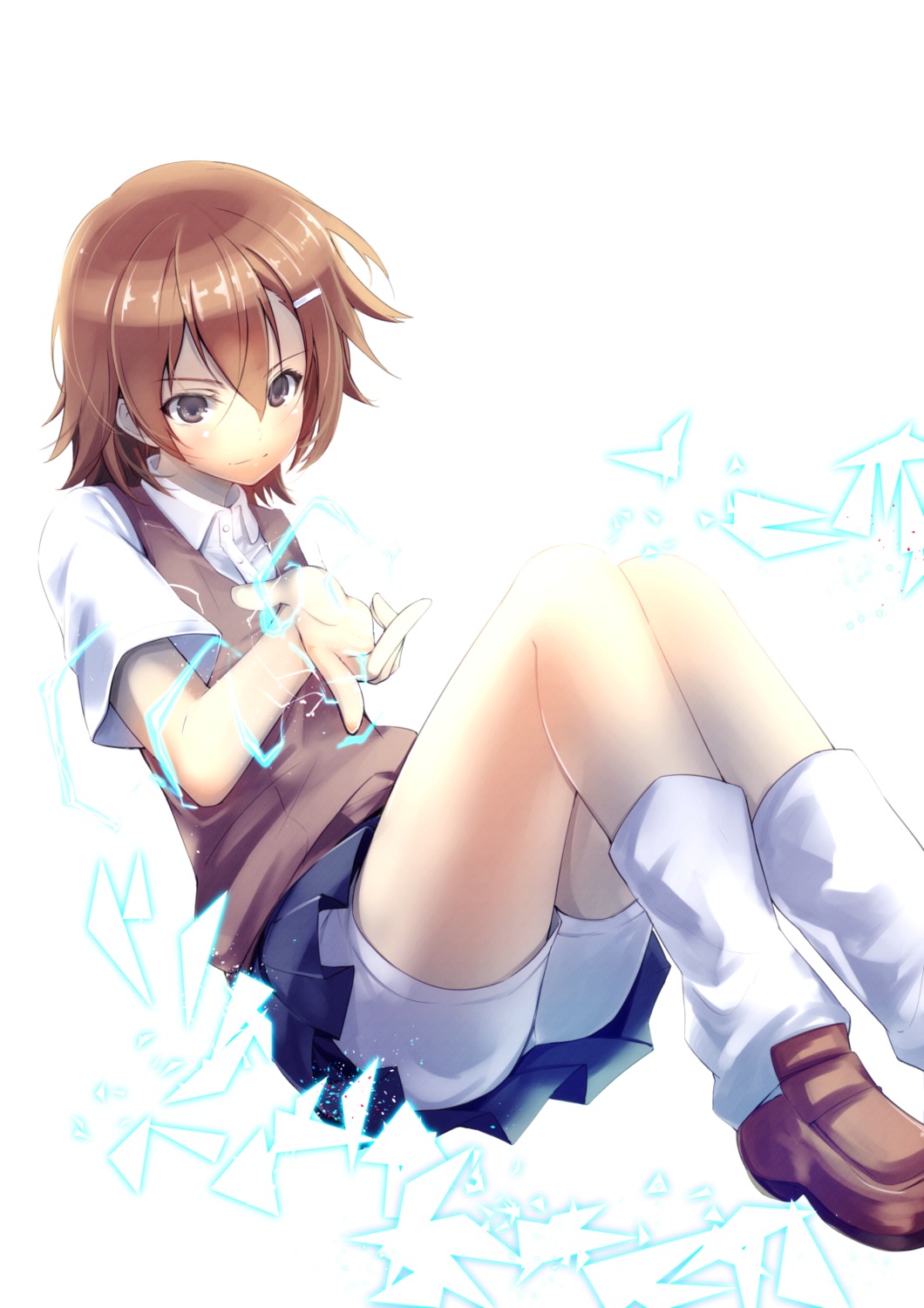 hijikimeshi misaka_mikoto seifuku toaru_kagaku_no_railgun toaru_majutsu_no_index