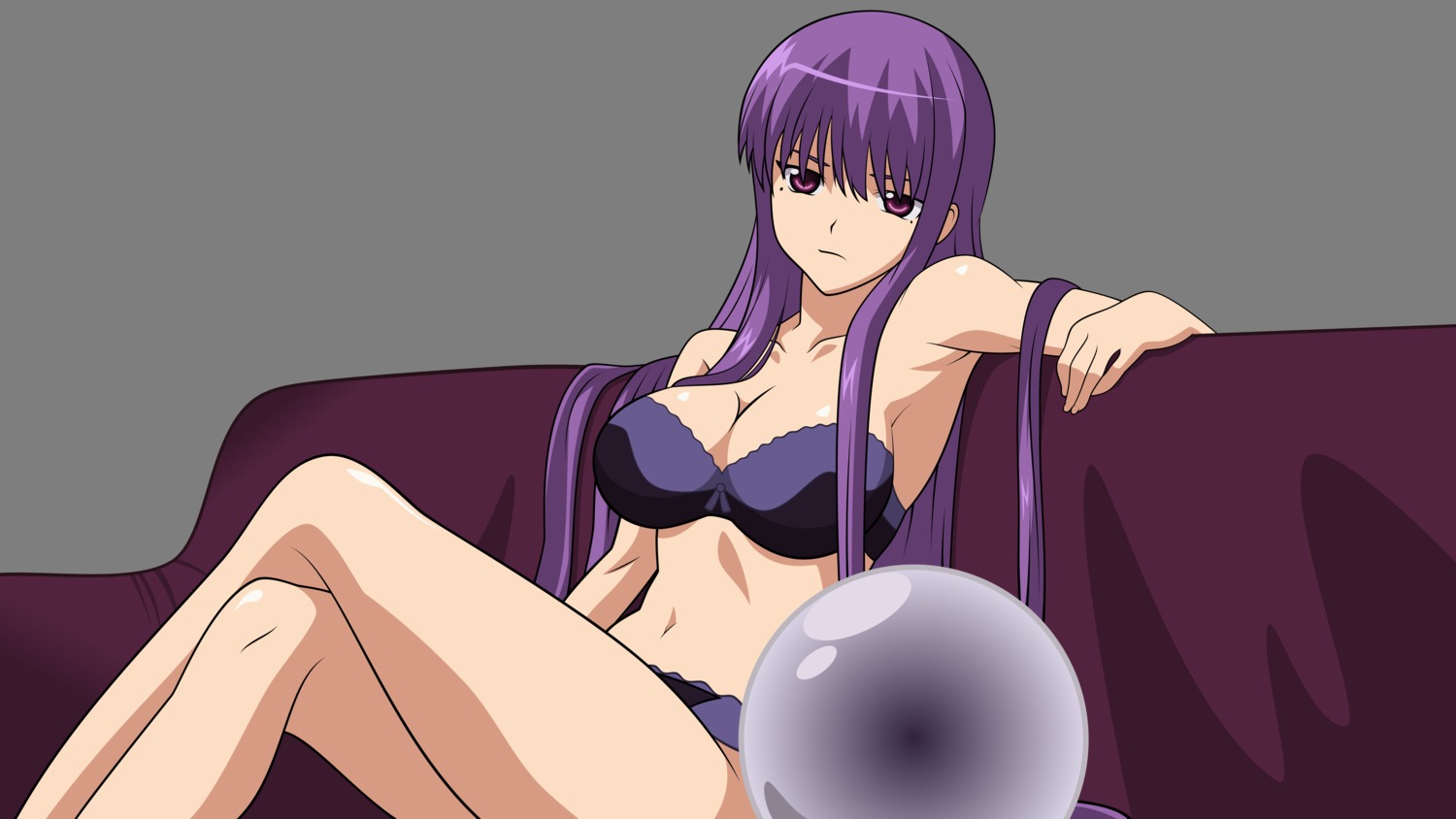 bra cleavage etou_fujiko ichiban_ushiro_no_daimaou pantsu transparent_png vector_trace