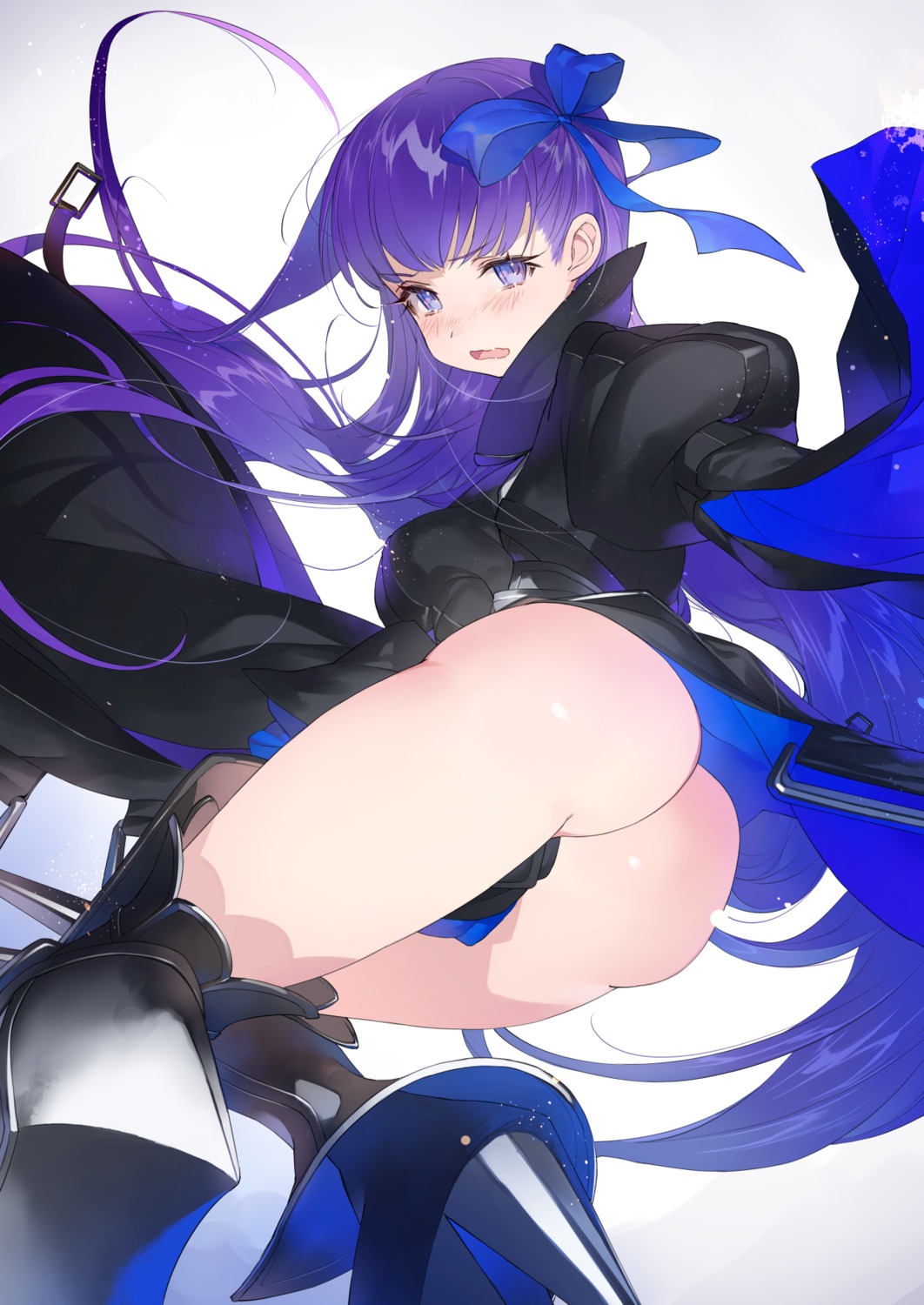 armor ass bottomless fate/extra fate/extra_ccc fate/grand_order fate/stay_night meltlilith thighhighs tonito